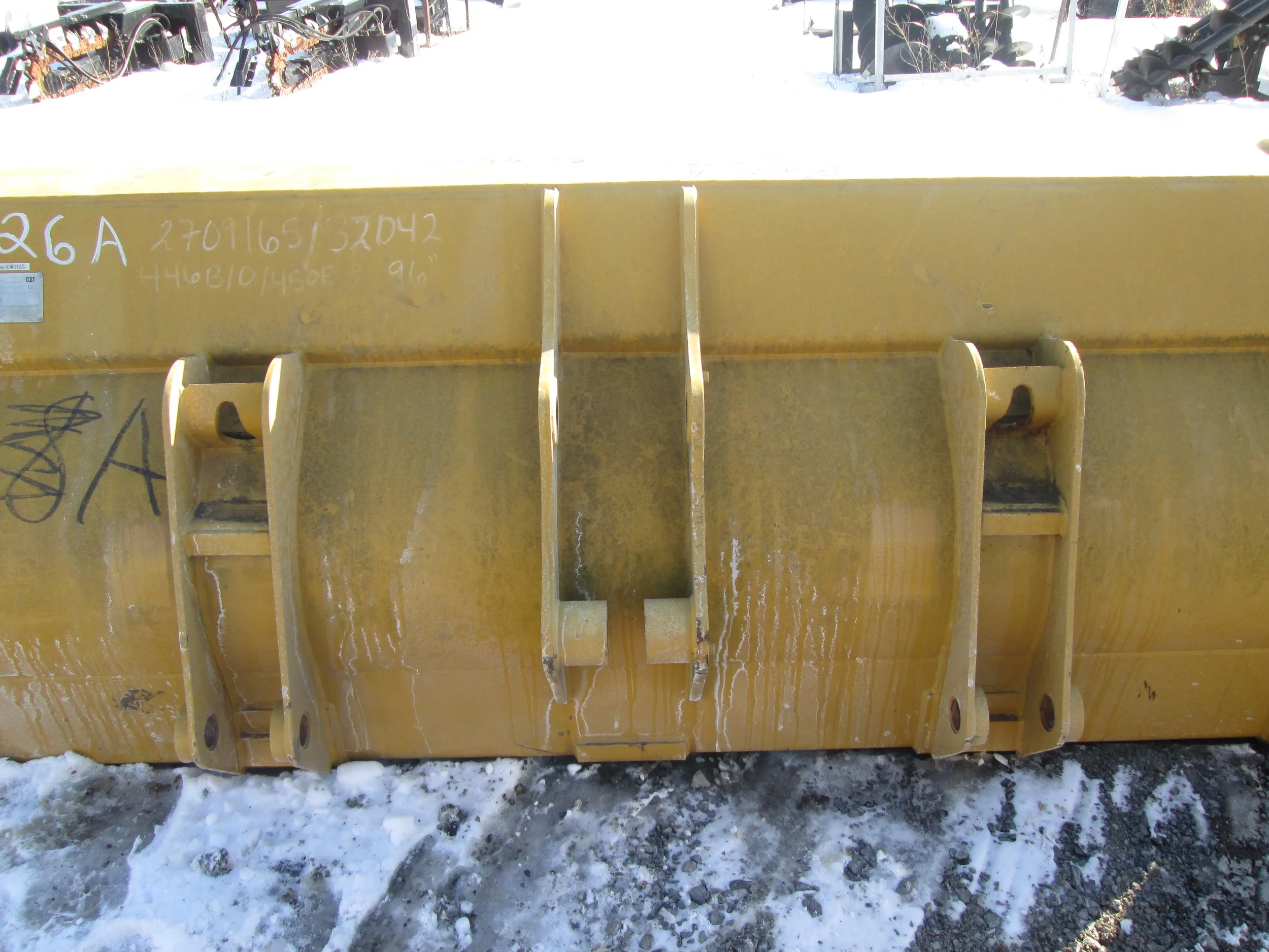 9163 CAT 96" Loader/ Backhoe Front Bucket 4,198.95 CASH OR WIRE