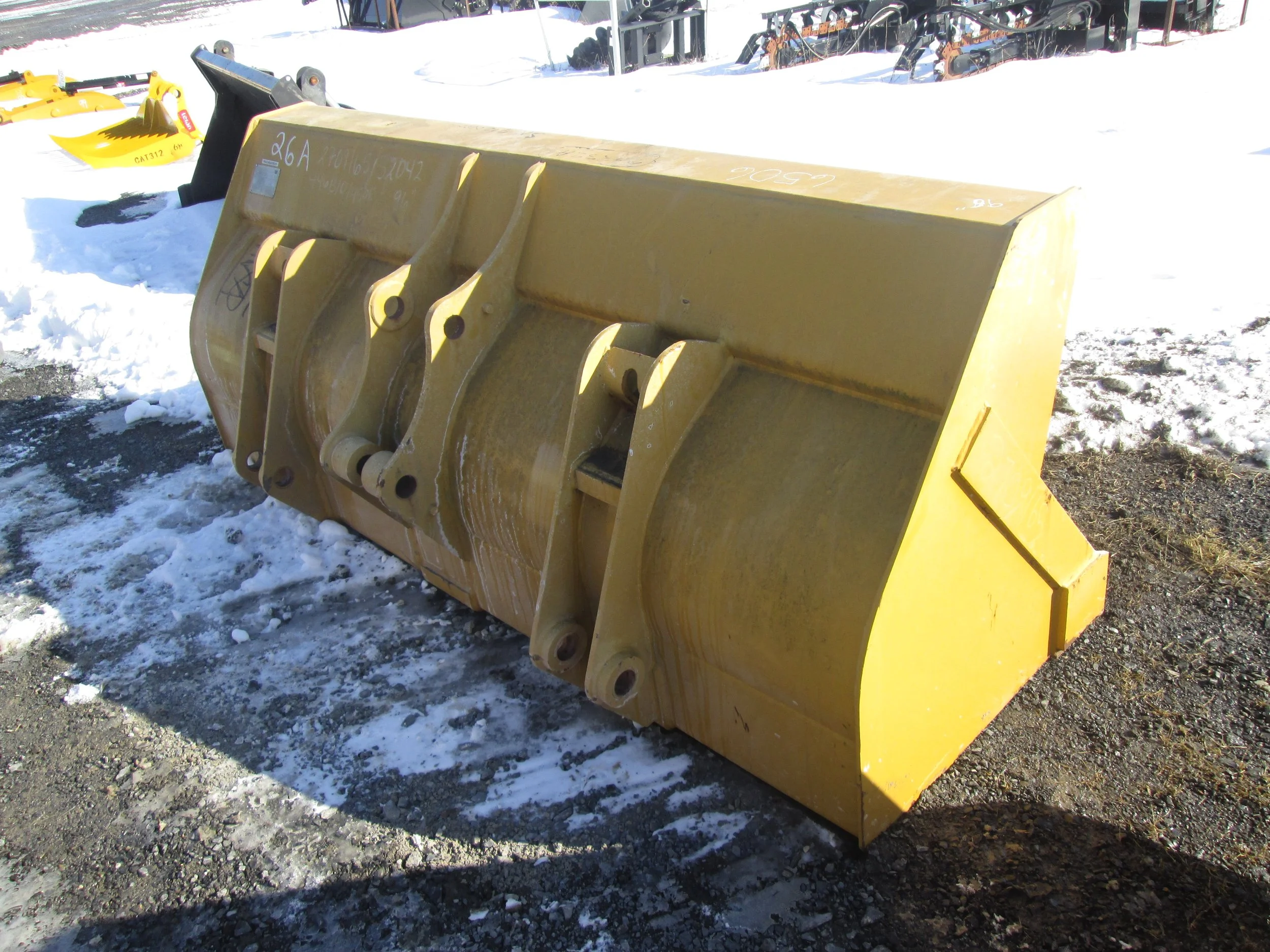9163 CAT 96" Loader/ Backhoe Front Bucket 4,198.95 CASH OR WIRE