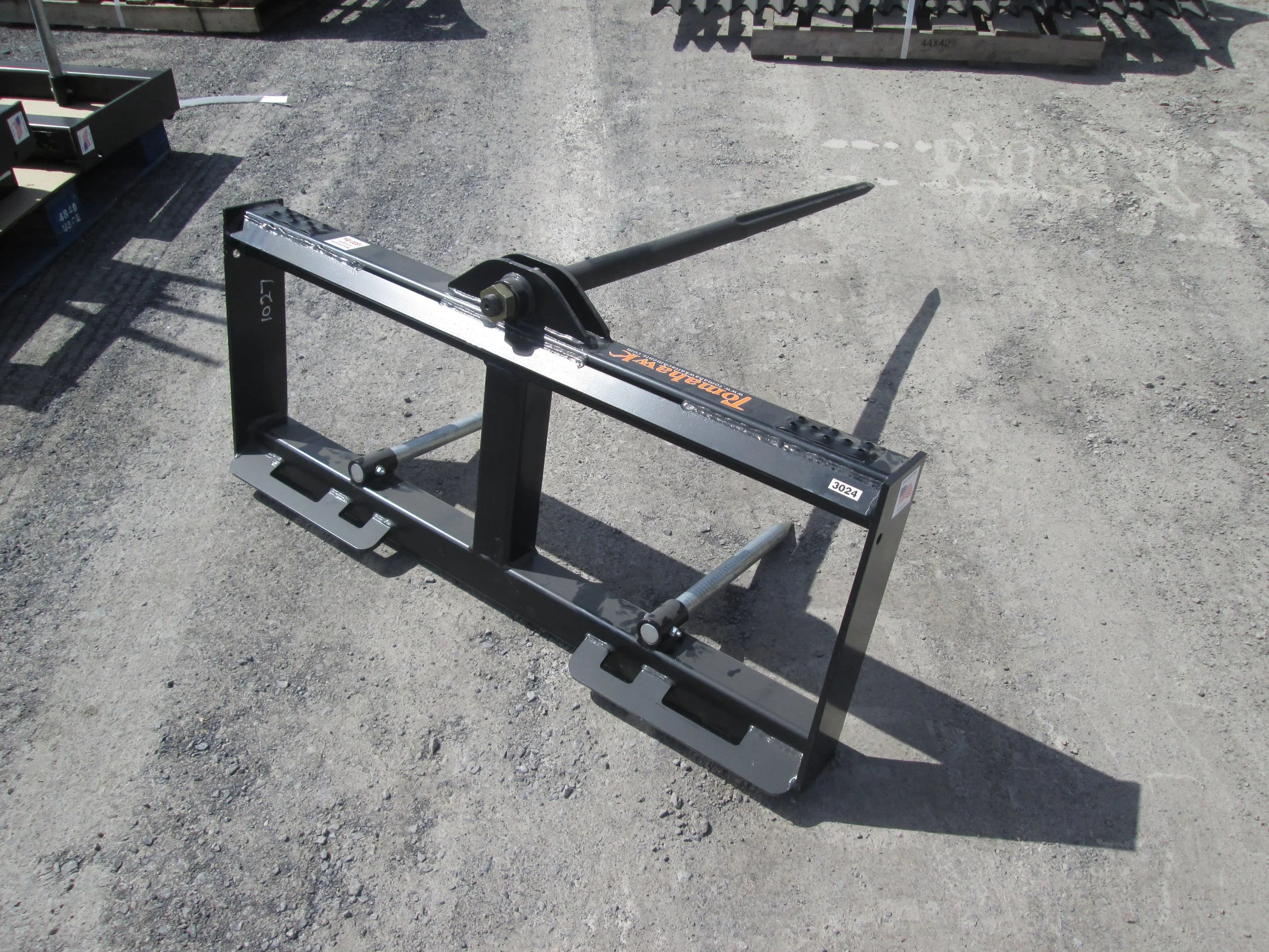 Skid Steer Hay Spear — Carroll Equipment CNY'S Best Place For