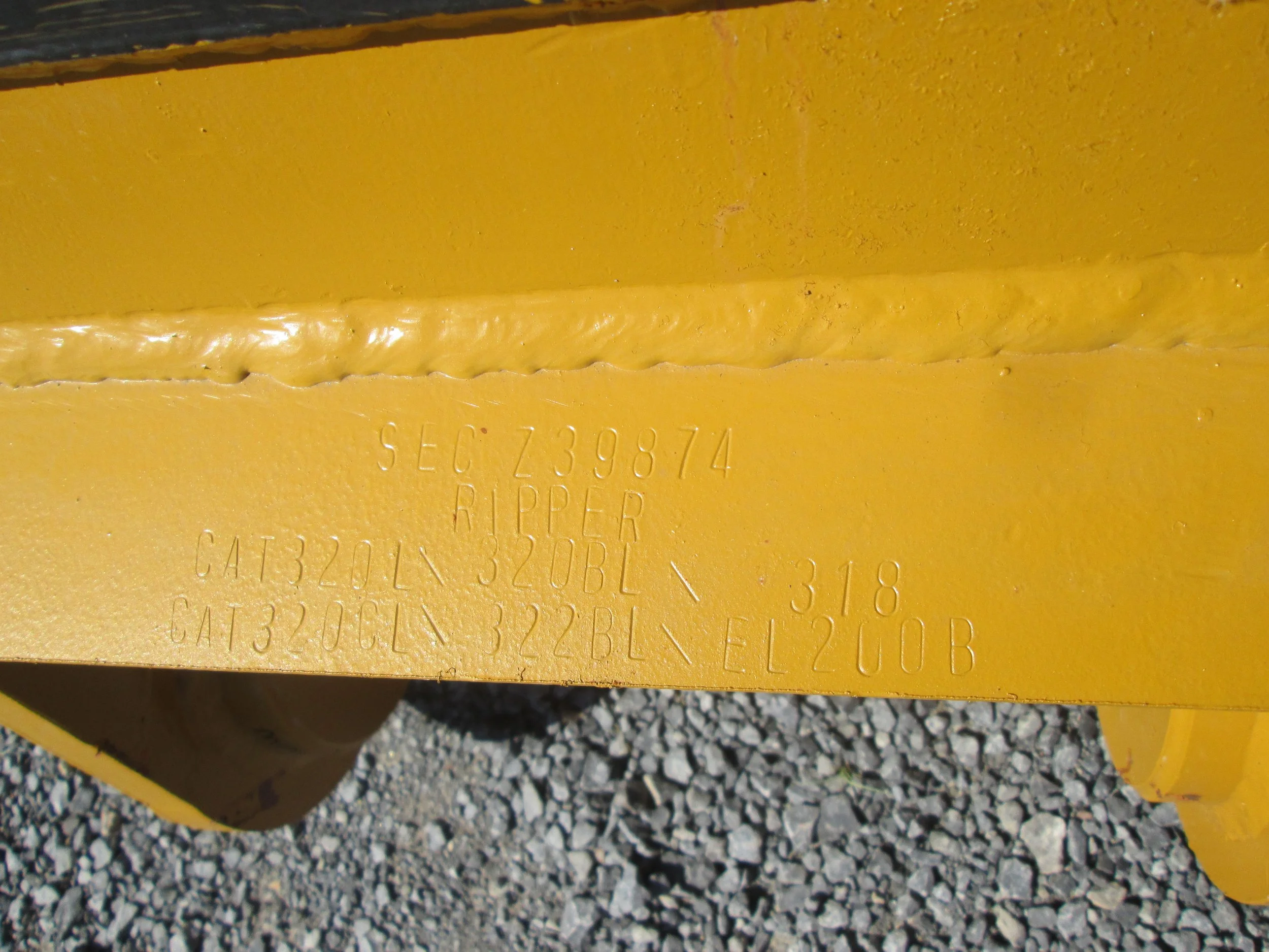 #9874 - New SEC Ripper CAT320, Hitachi EX150, John Deer JD150 - REGULAR ...