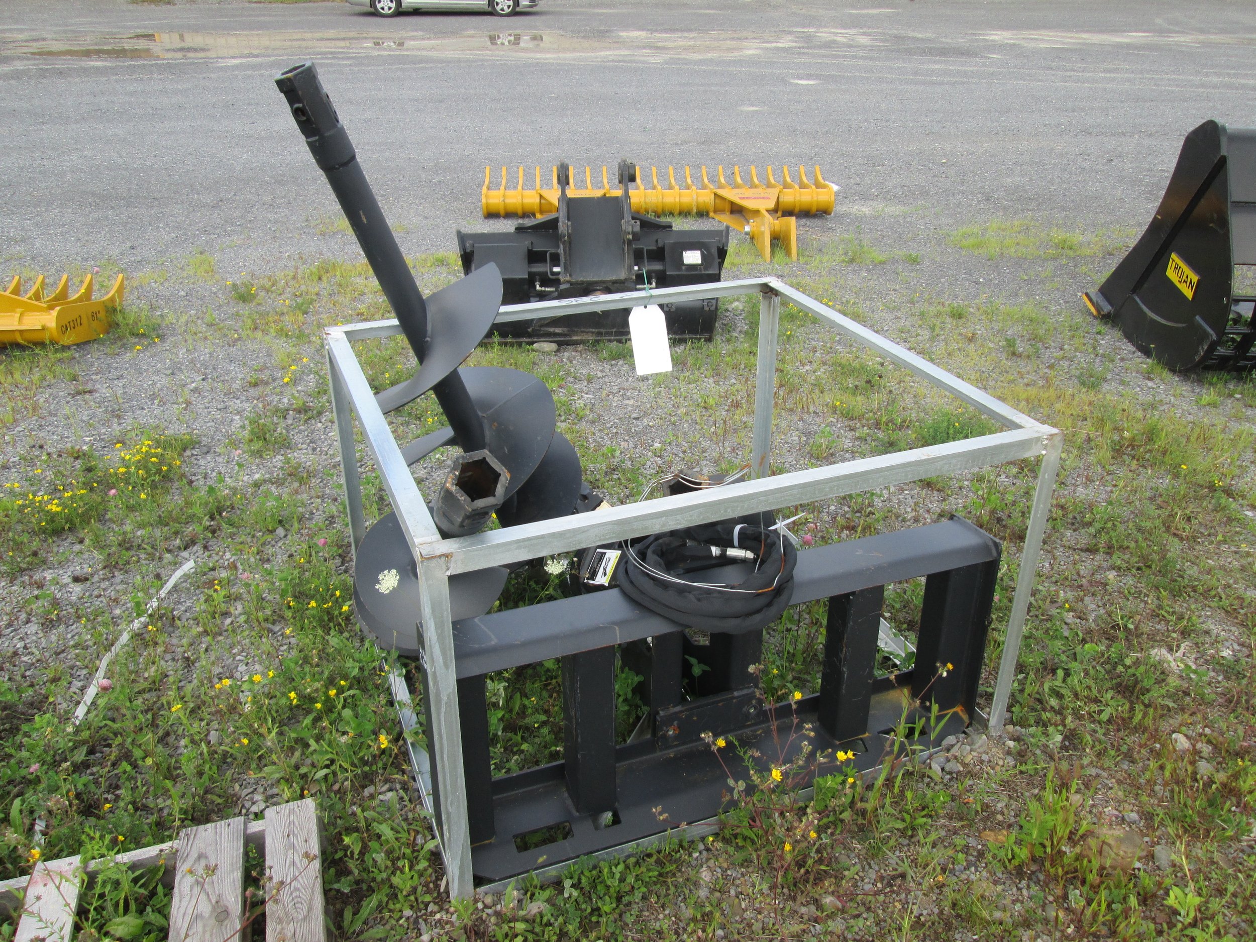  236 New CE Hydraulic Auger 10", 12", 20" Bits ,Skid Steer/ Compact