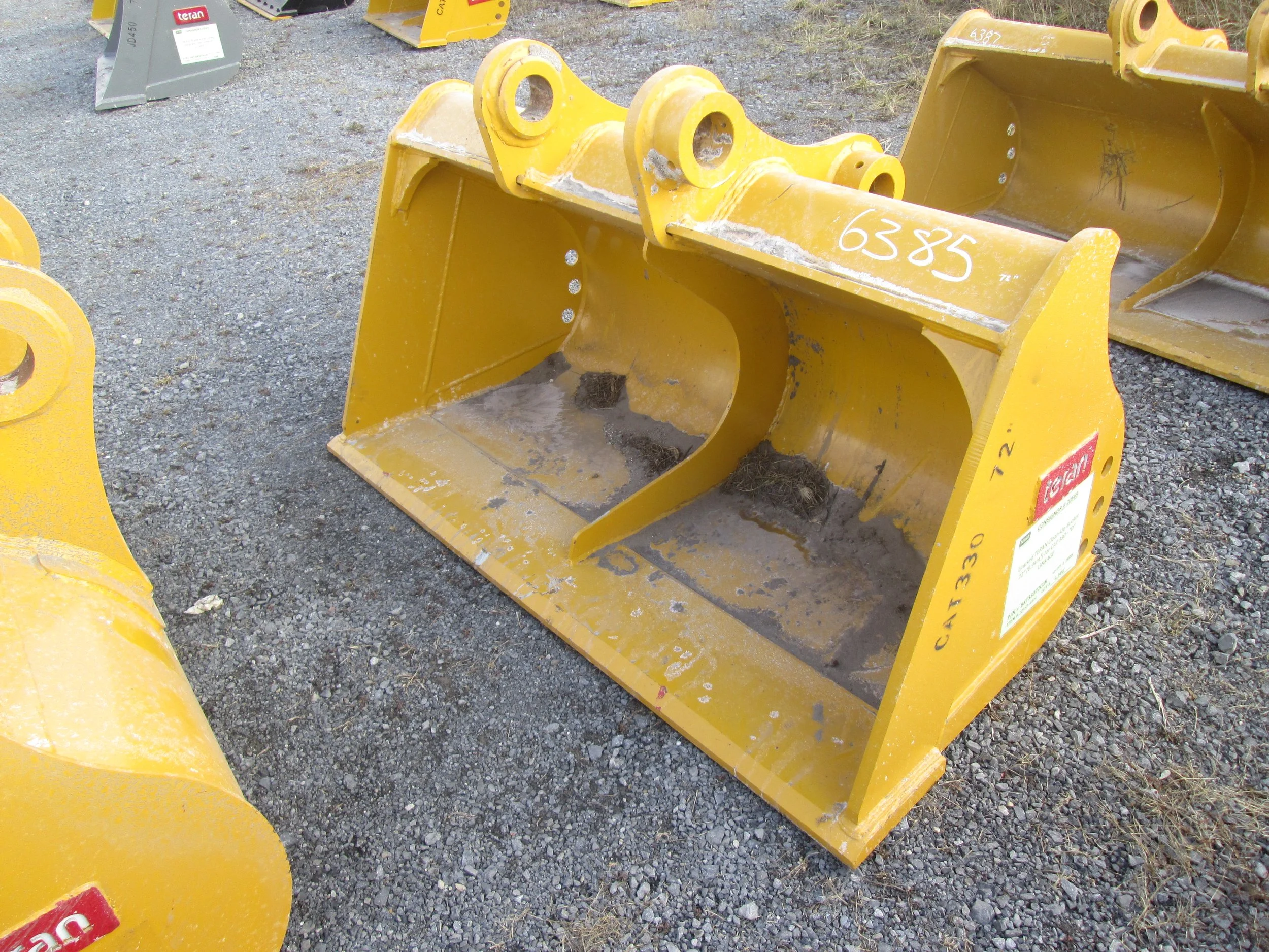 #5222 - New 72”  Teran Ditching Bucket CAT 330 - REGULAR PRICE $5,248.95 CASH OR WIRE TRANSFER PRICE IS