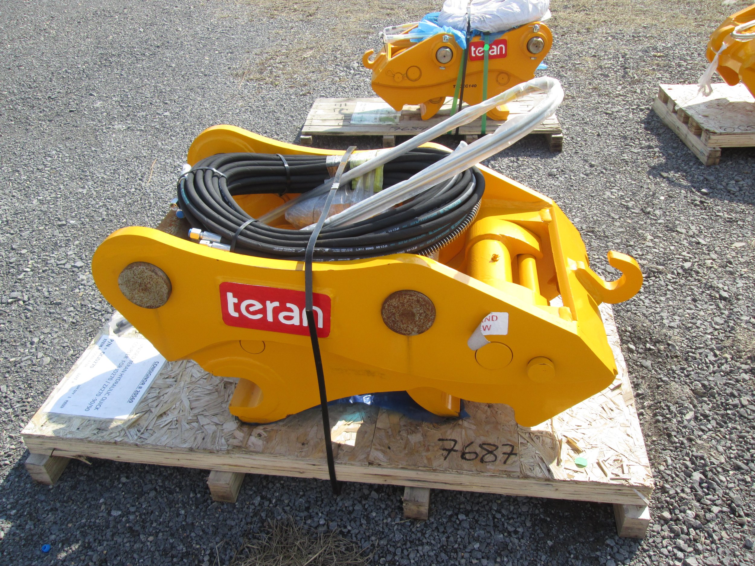 5488 New Teran Hydraulic Quick Coupler John Deere Jd270 — Carroll