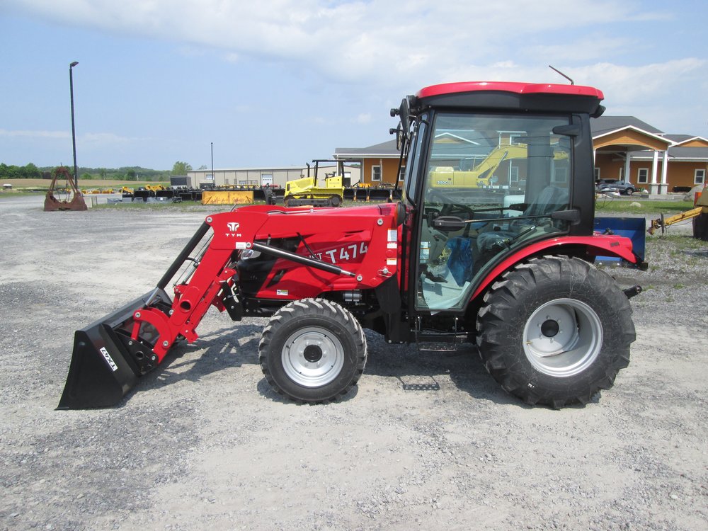 Restringir navegación Pez anémona 1795- NEW TYM T474HST Tractor Loader and Cab, Heat/AC, 48.3hp, 4x4 —  Carroll Equipment - CNY'S Best Place For Construction Equipment