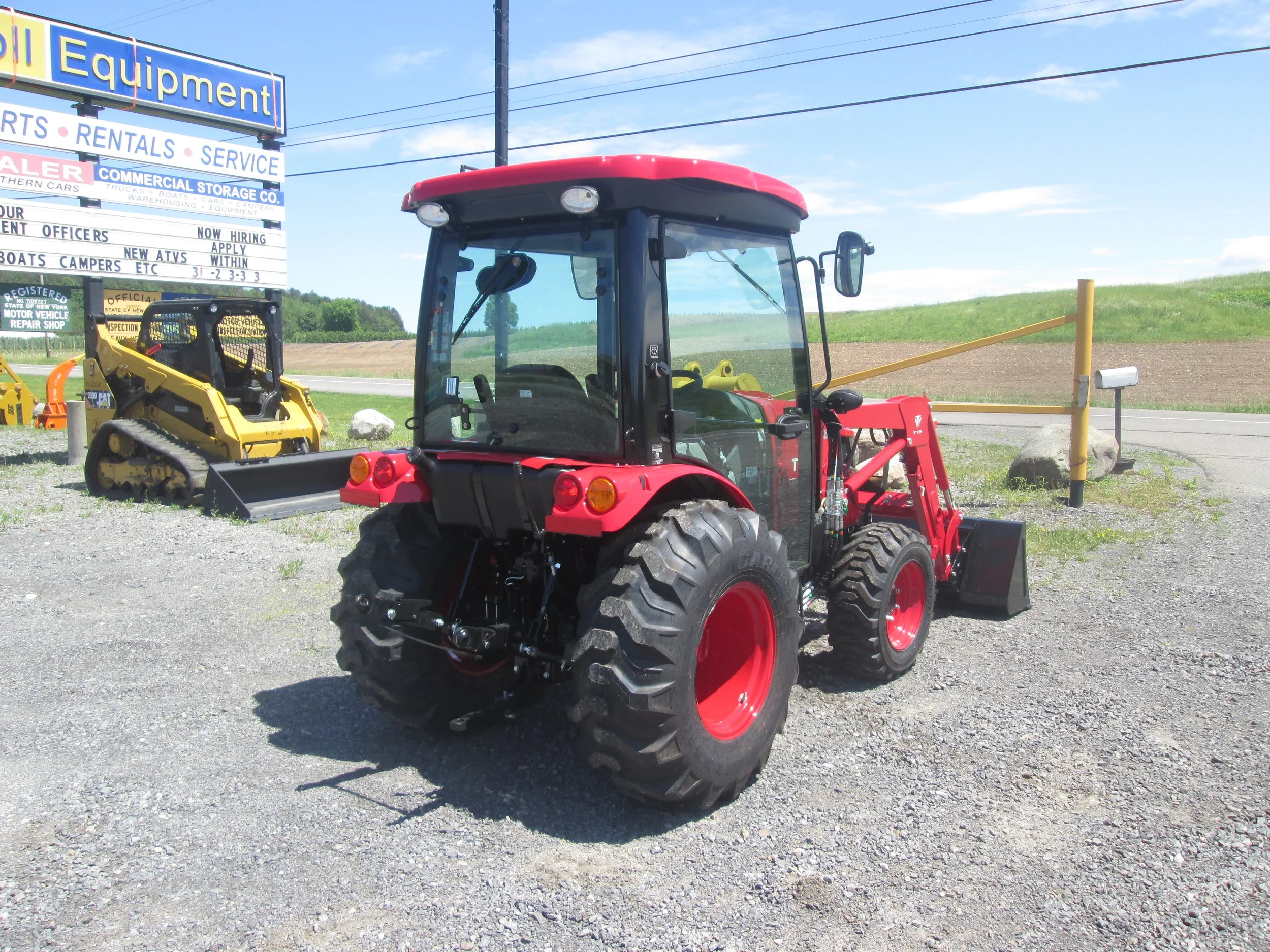 0055 NEW TYM T474 HST Tractor Loader and Cab — Carroll Equipment CNY