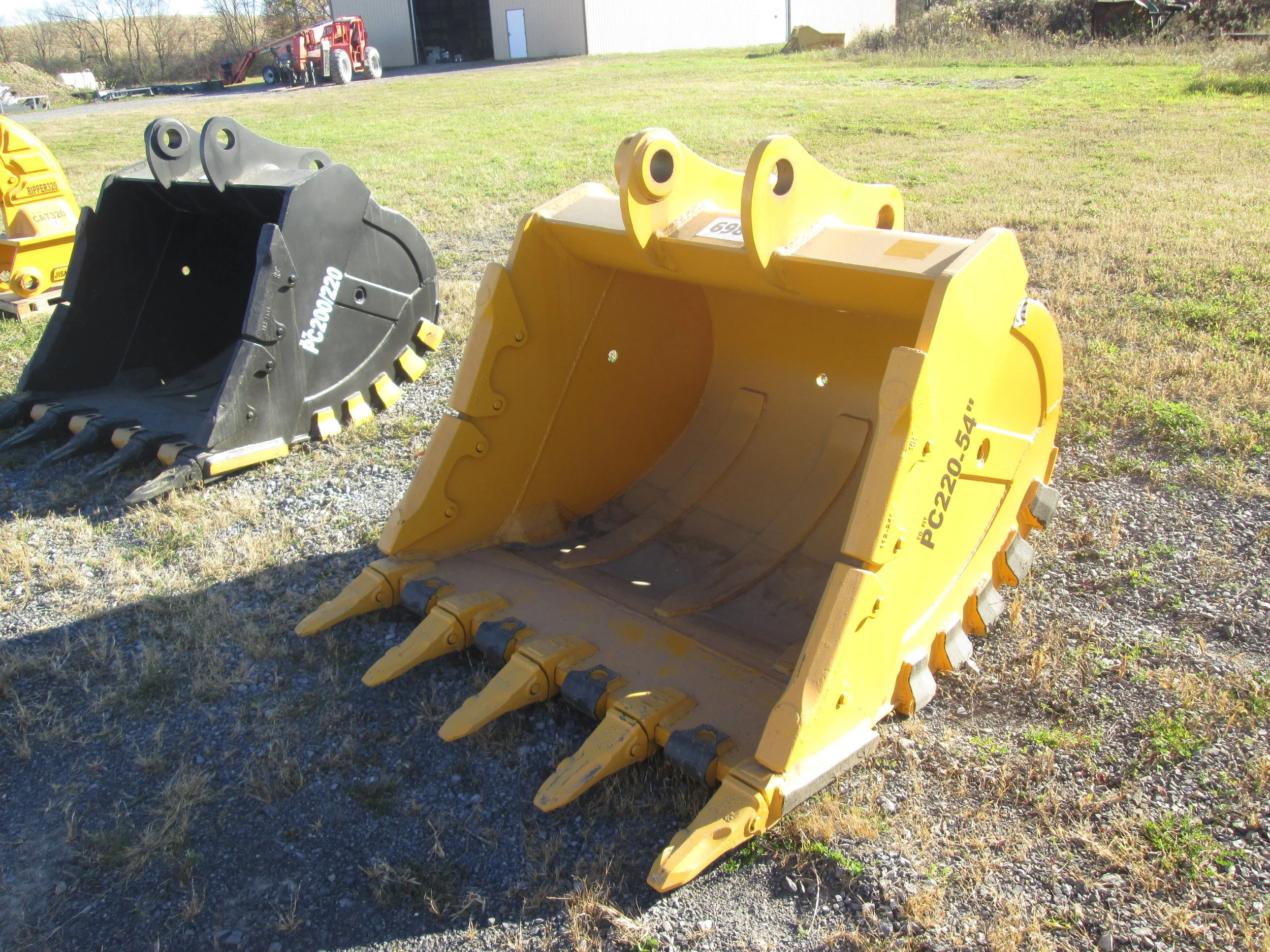 #2717- 54" JISAN HD Tooth Bucket Komatsu PC200, Kobelco SK200, Volvo EC210- REGULAR PRICE $ 6,247.50 CASH OR WIRE TRANSFER PRICE IS