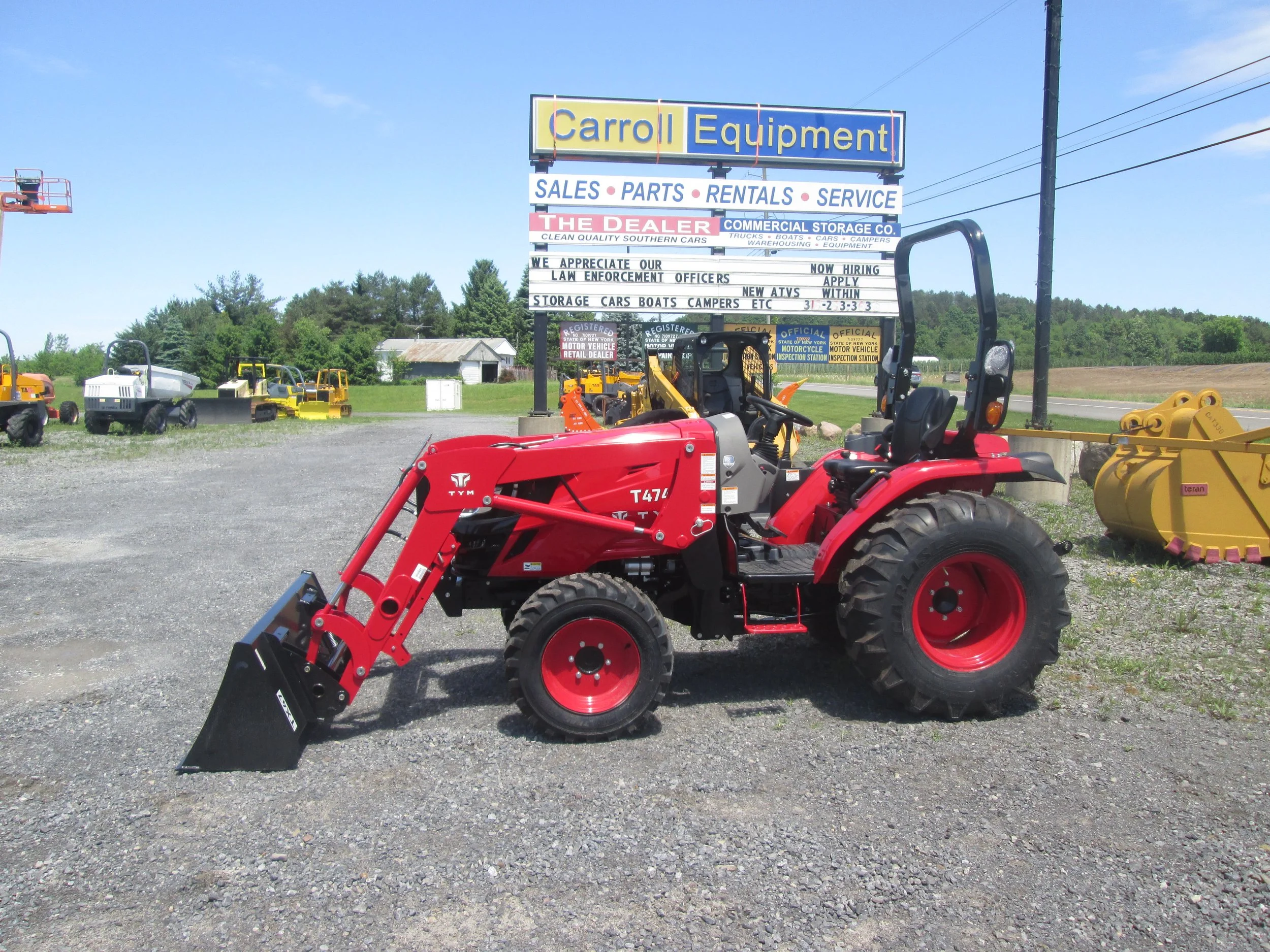 NEW TYM T474HST Tractor Loader/Open Station