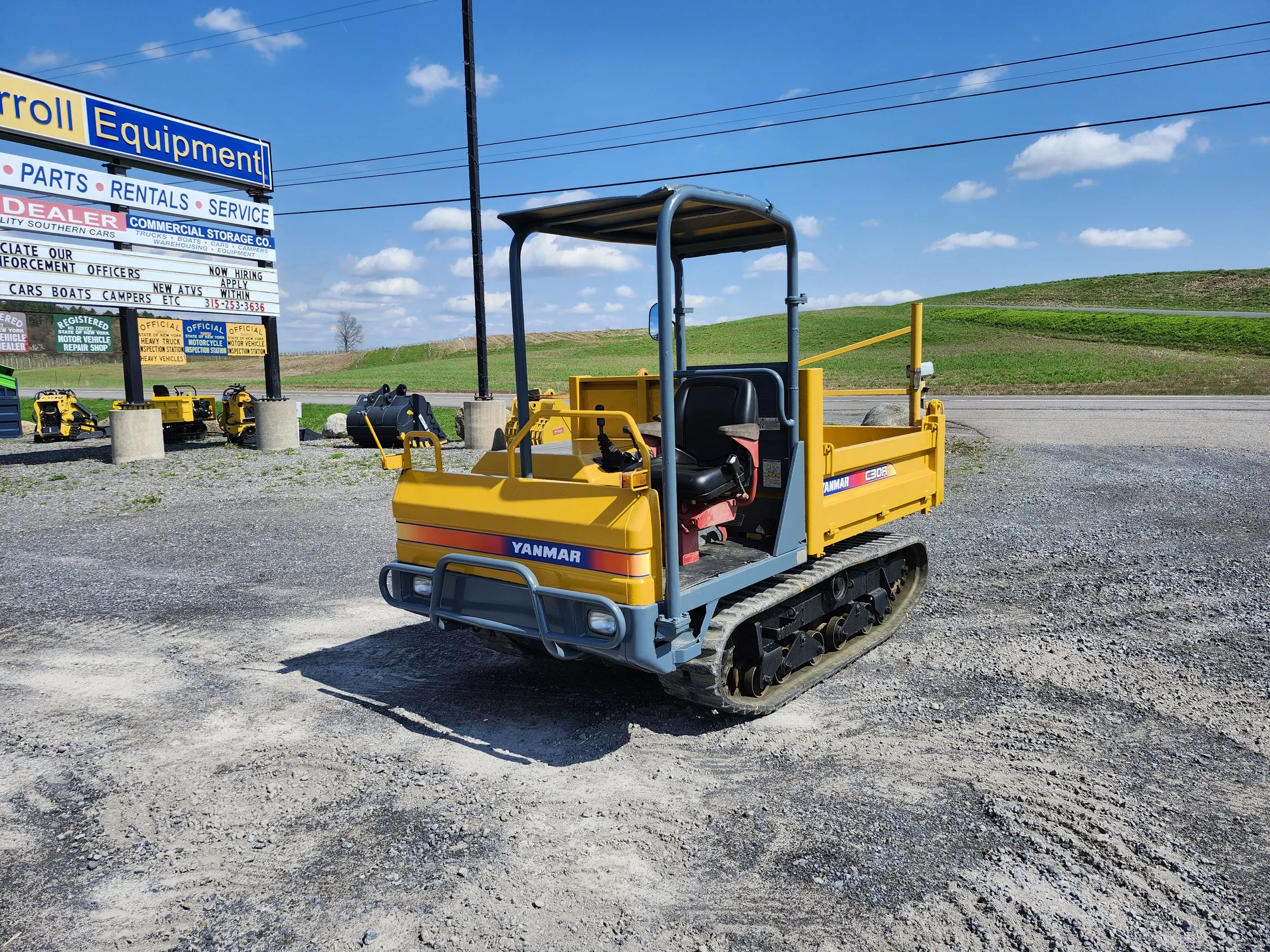 YANMAR C30R-2 Rubber Tracked Dump Truck SN-0895C