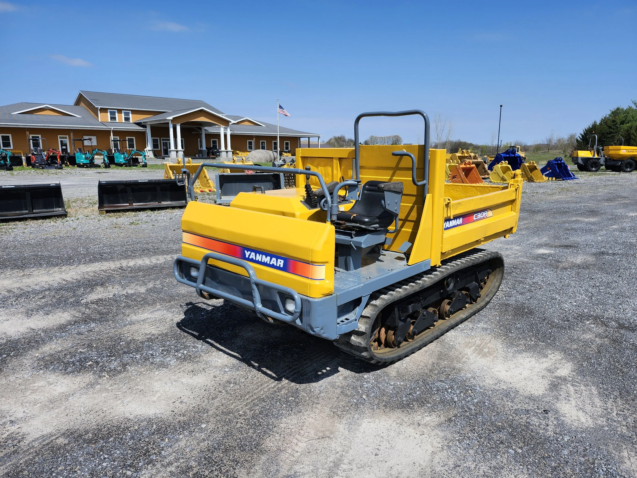 YANMAR C30R Rubber Tracked Dump Truck SN-1056