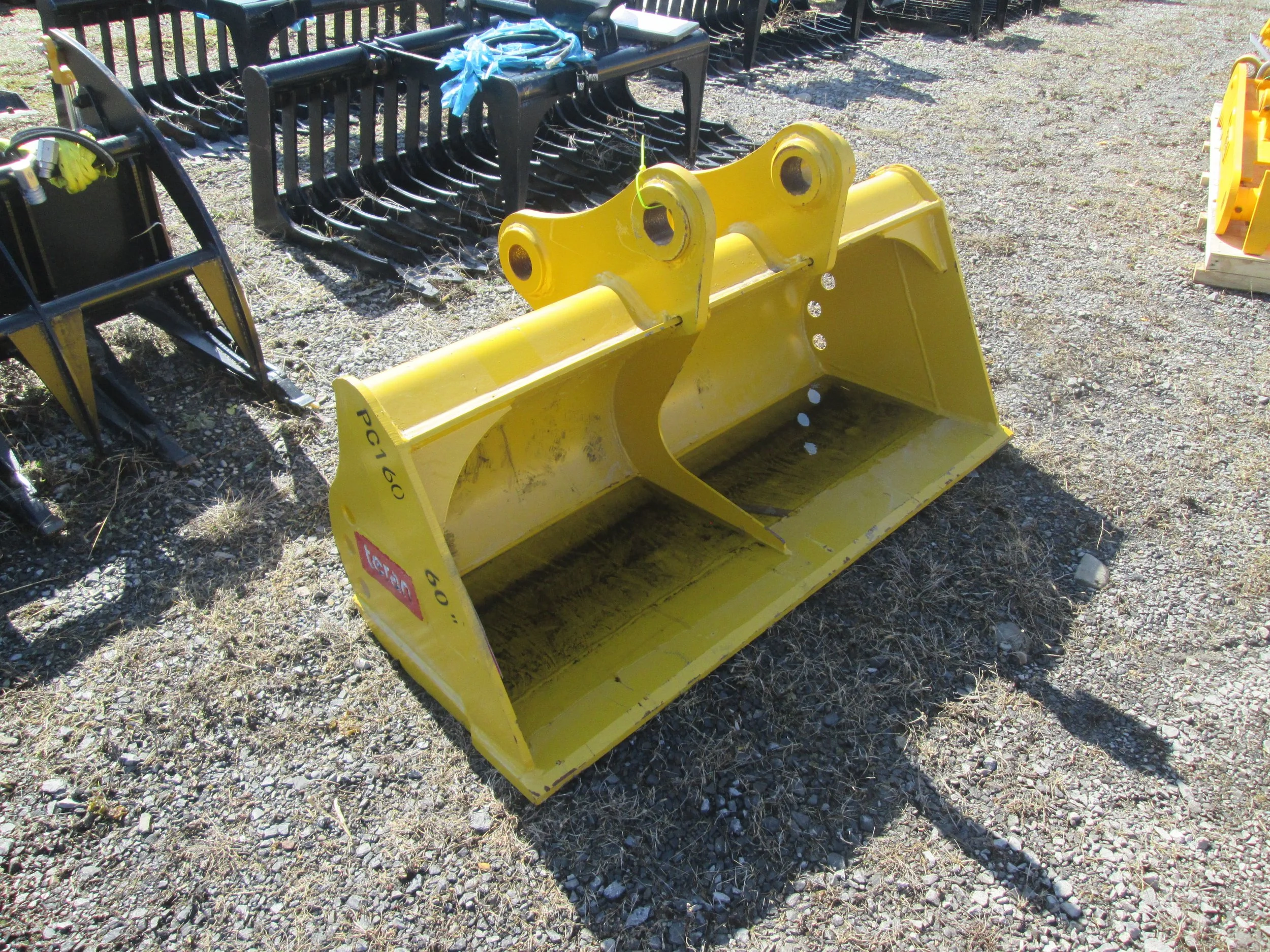 #0507 -New 60" Teran Ditching Bucket KOMATSU PC160, KOBELCO SK150, CAT 315 - REGULAR PRICE $4,147.50 CASH OR WIRE TRANSFER PRICE IS