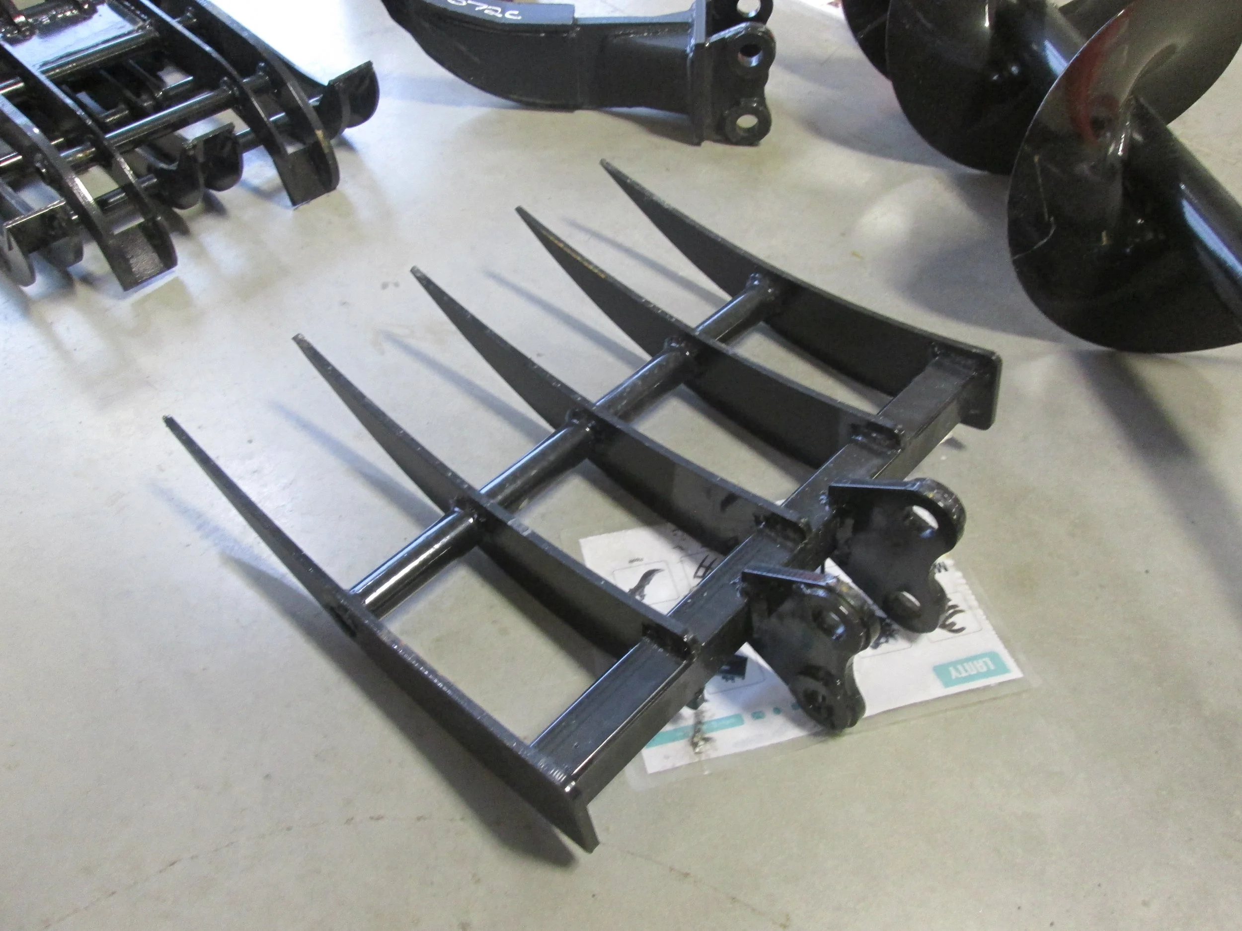 #7078 - 19" NEW LANTY Root Rake AGT, Miva, Lanty, Agrotk - REGULAR PRICE $418.95 CASH OR WIRE TRANSFER PRICE IS