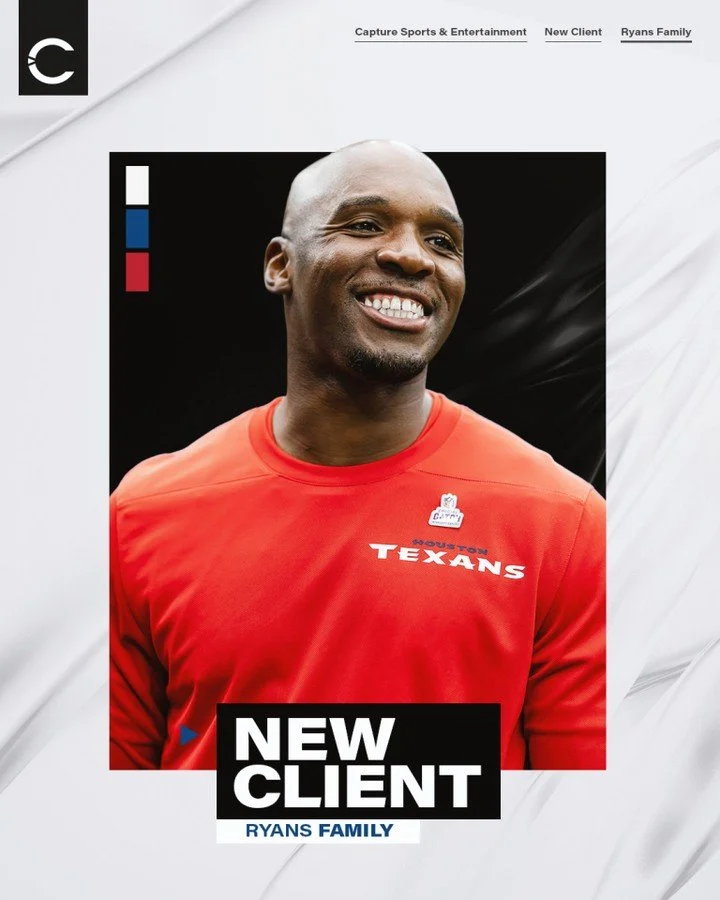 We're excited to welcome Houston Texans Head Coach, DeMeco Ryans, to #TeamCSE 💚

Let's get to work!

#AthletesDoingGood #SportsBiz #HoustonTexans #Houston #Texans #DeMecoRyans #NewClient #Sports #Business #SportsMarketing #Marketing