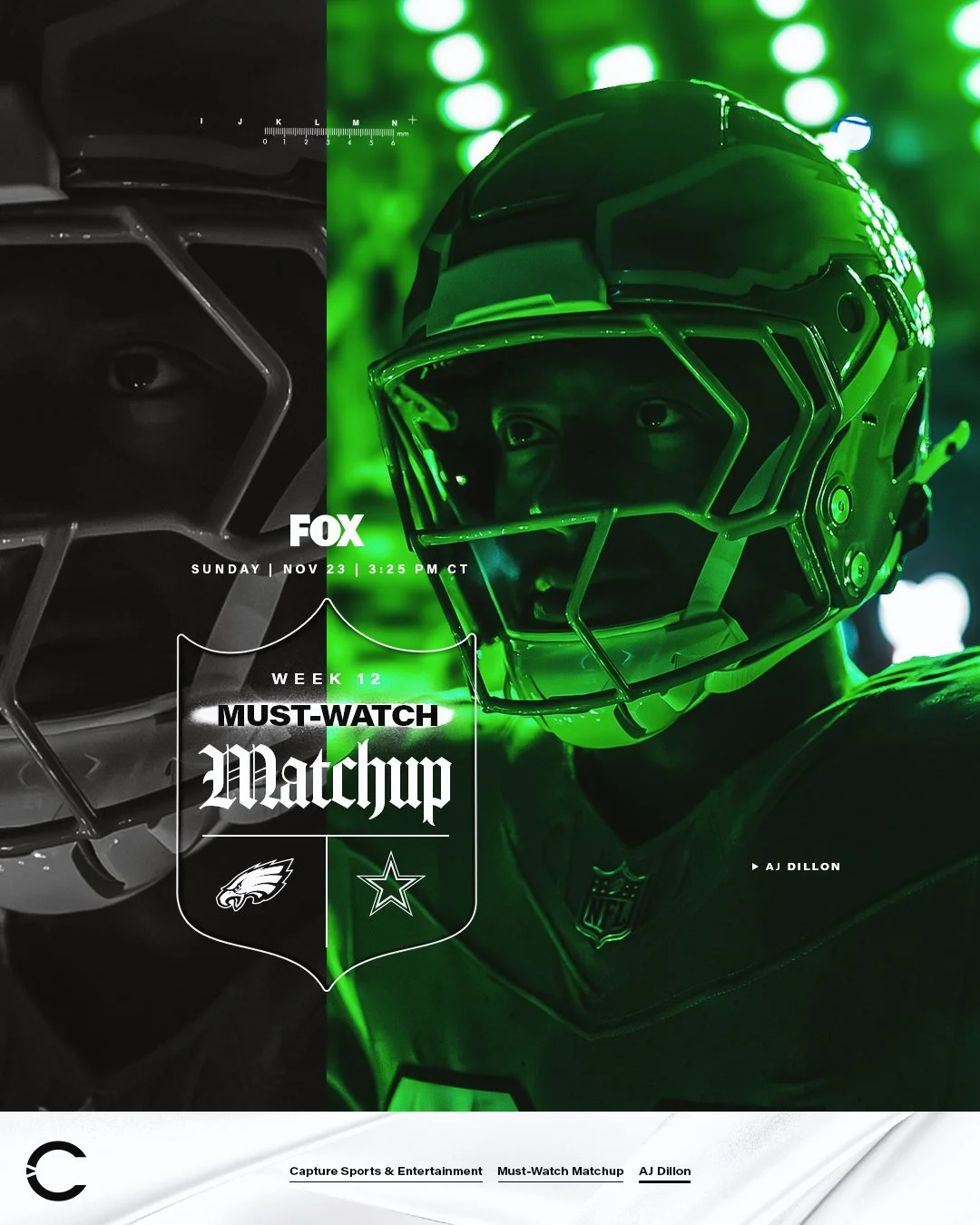 Another week of football, another week of must-watch matchups 🔥

Don&rsquo;t miss these #TeamCSE clients in action this Sunday!

#AthletesDoingGood #MustWatchMatchups #Football #NFL #PhiladelphiaEagles #Eagles #AtlantaFalcons #Falcons