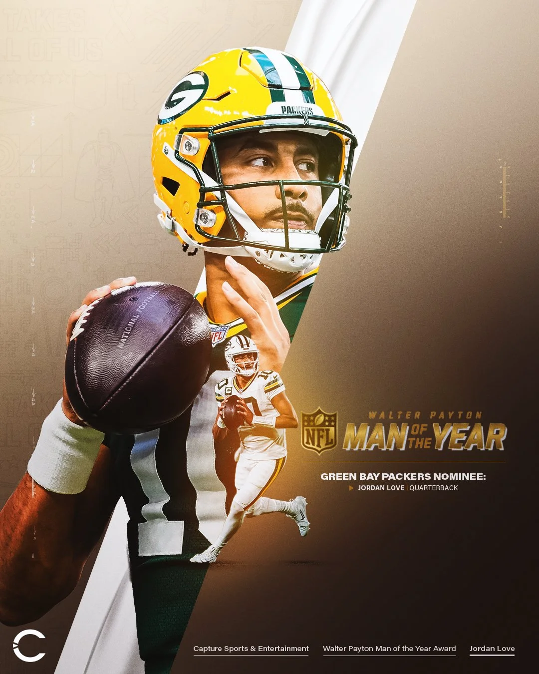 Making an impact in the game and in the community 🤝

Congratulations to #TeamCSE client @jordan3love on being named the Green Bay Packers&rsquo; 2025 Walter Payton Man of the Year nominee! We&rsquo;re so proud of the passion and purpose you bring to