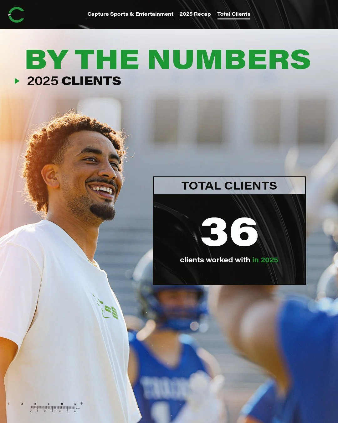 In 2025, #TeamCSE helped 36 different athletes, entertainers &amp; organizations further their philanthropic endeavors &amp; build their personal brands. 💚

From charitable events &amp; fundraising campaigns to growing social media followings &amp; 