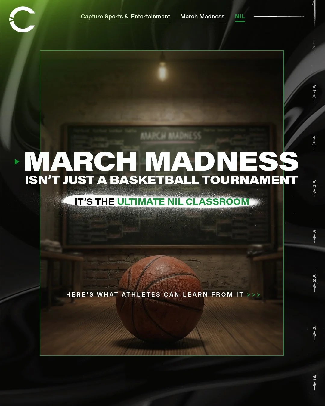 Everyone&rsquo;s watching the games. We&rsquo;re watching the moments.

Because during March Madness, everything can change overnight: visibility, value, opportunity. The athletes who win off the court? They&rsquo;re the ones who are ready before the