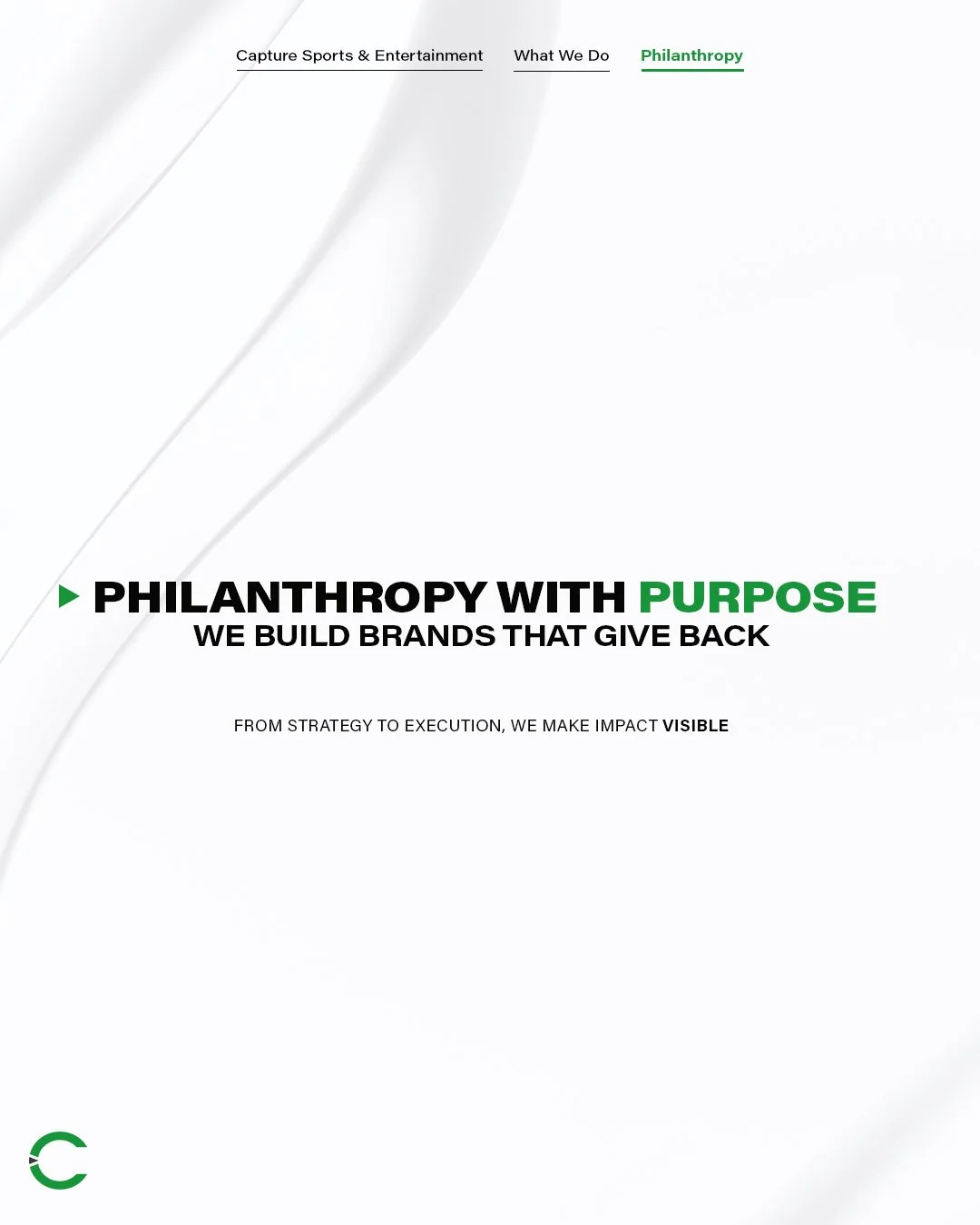 From strategy to execution, we help our clients turn purpose into action. Whether it be through in-person fundraising events and campaigns, community givebacks, or digital fundraising, we make impact visible. 💚

Learn more about our work at the link