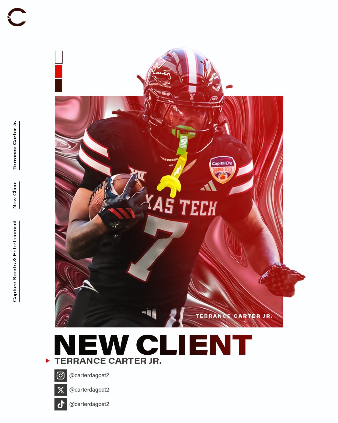 Join us in welcoming Terrance Carter Jr. to #TeamCSE! 💚

#AthletesDoingGood #SportsMarketing