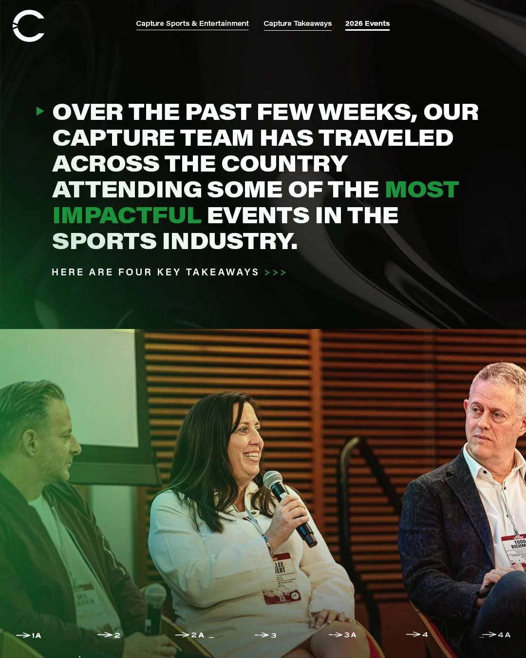 Swipe for 4 key takeaways from several key events #TeamCSE has attended over the past few weeks. 📝