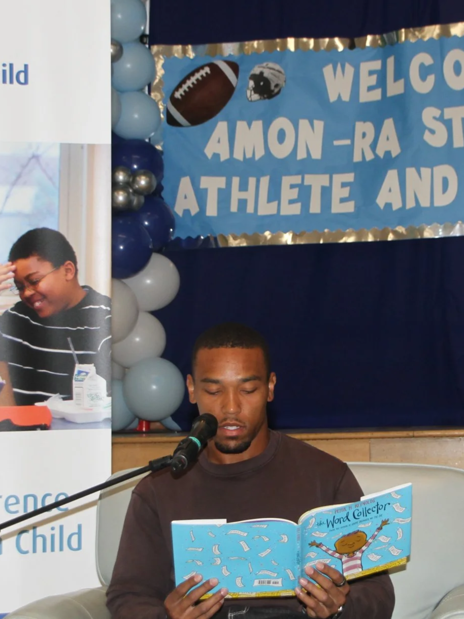 Eric Woodyard caught up with the NFLPA’s Offseason Community MVP Amon-Ra St. BroWN