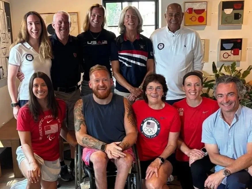 Wisconsin-tied Olympians find connection, inspiration over coffee