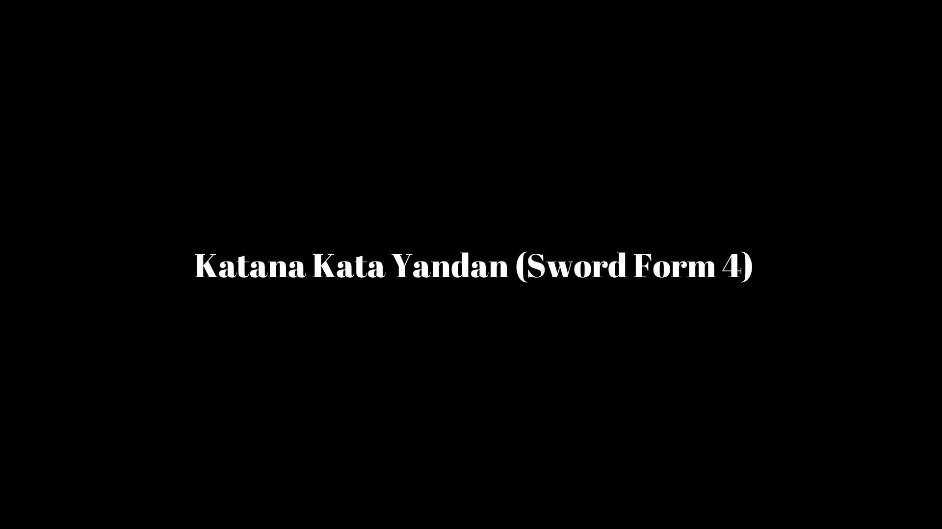 Katana Kata Yandan
