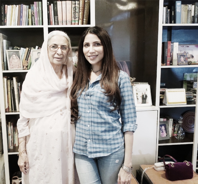 Ami and I at my parents' home