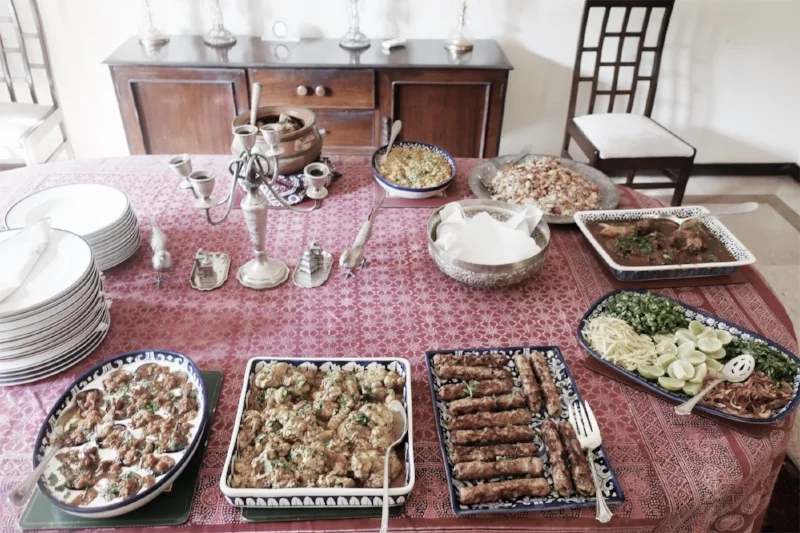 Yummiest lunch at Bia's (that's what I call my mother-in-law:) beautiful home