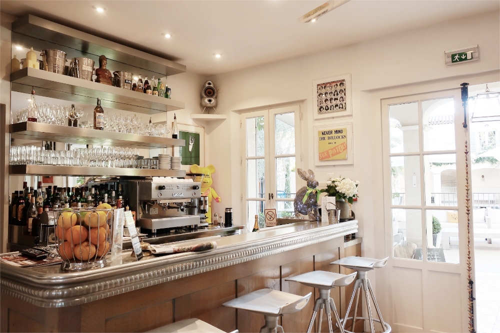 Zinc Bar at the Hotel Pastis