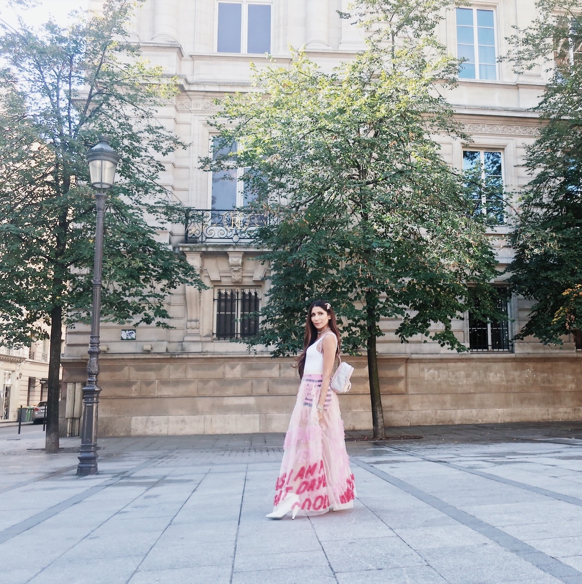 Heading to Manish Arora’s show. Bumped into my friends on the way, who were taking a break from the shows and of course, an “impromptu” photoshoot ensued:)