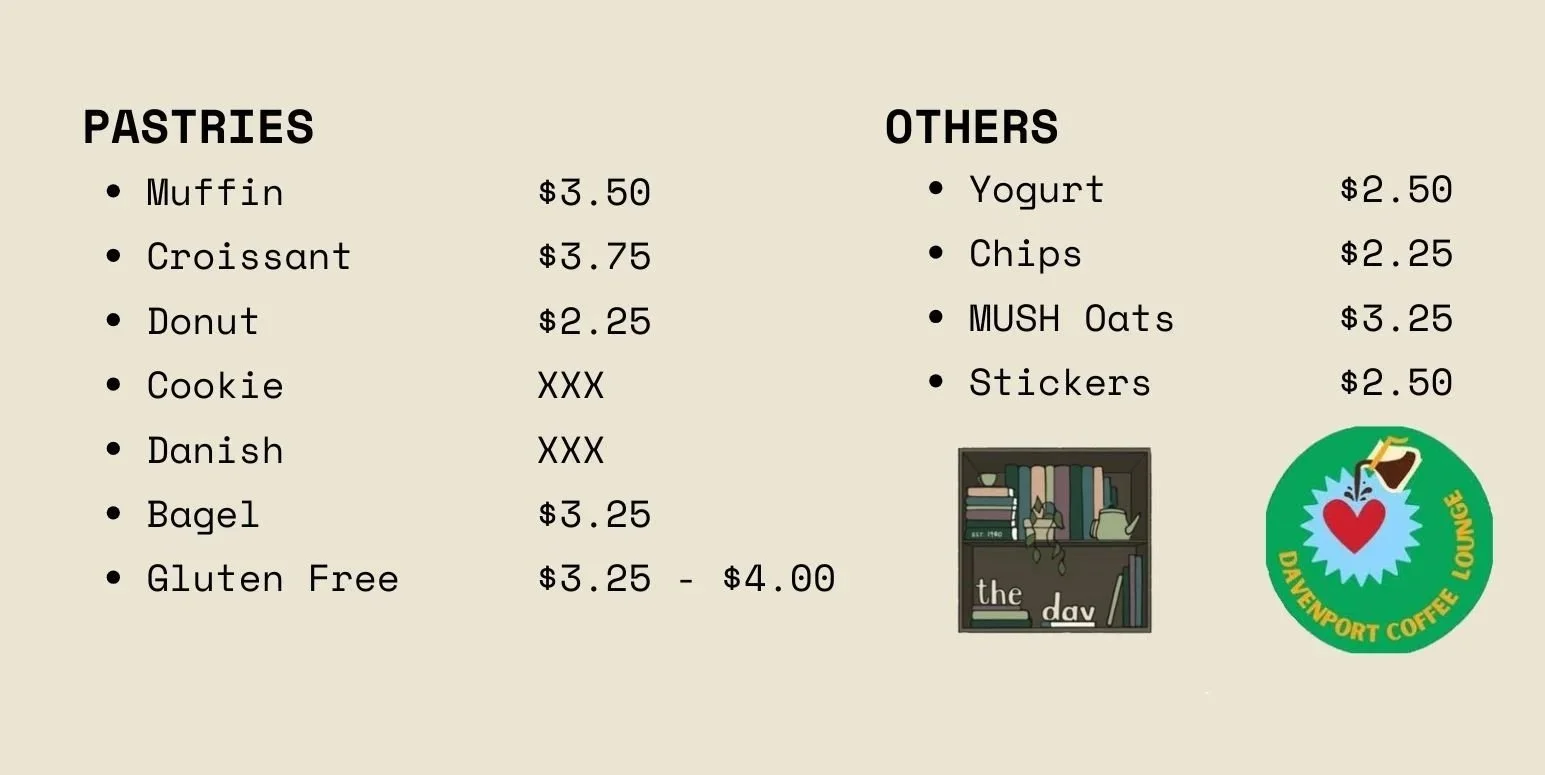 Davenport menu and prices