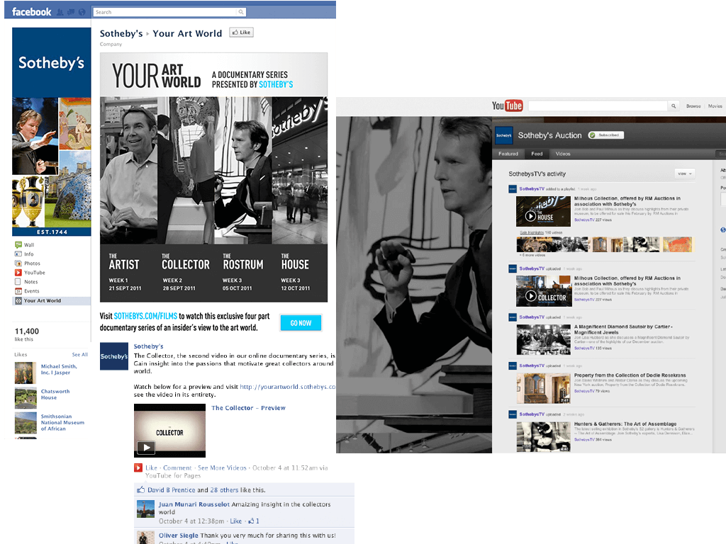 Your Art World - social media