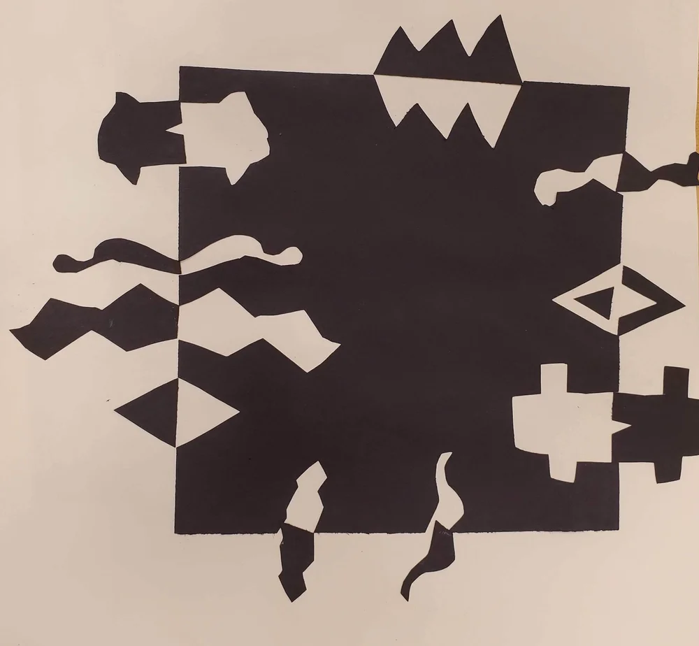 3rd grade in process: Japanese Notan — SPES Visual Art + Design