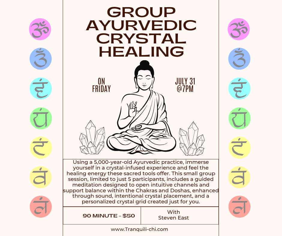 Group Ayurvedic Crystal Healing