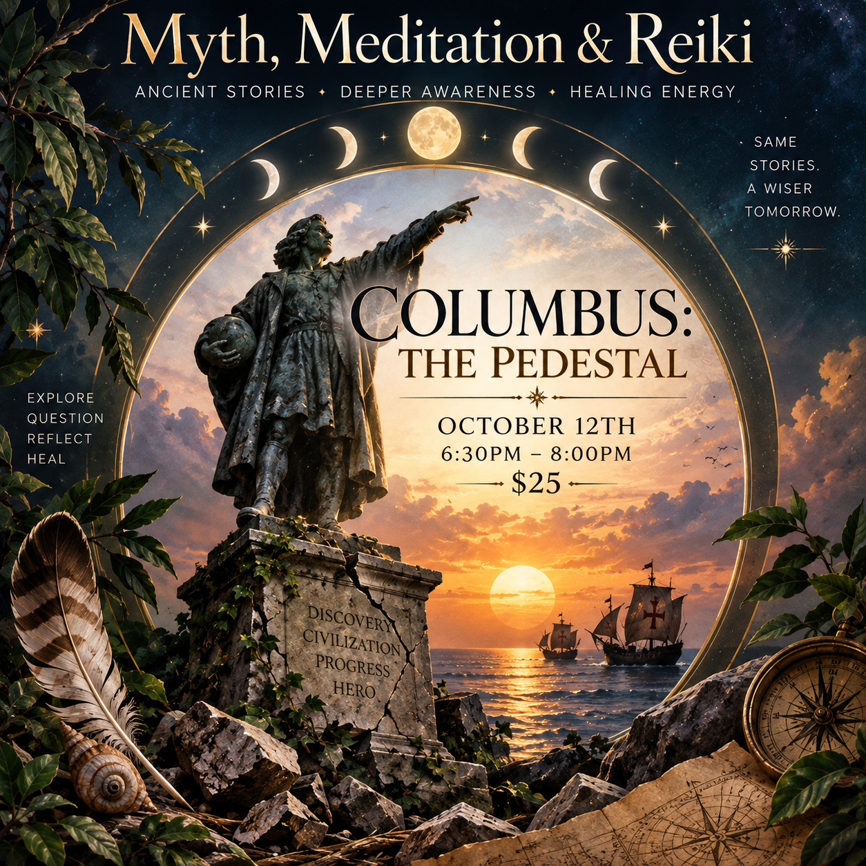 Myth, Meditation & Reiki - Columbus: The Pedestal
