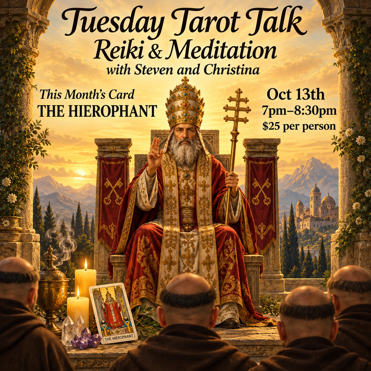 Tarot Tuesday, Reiki & Meditation