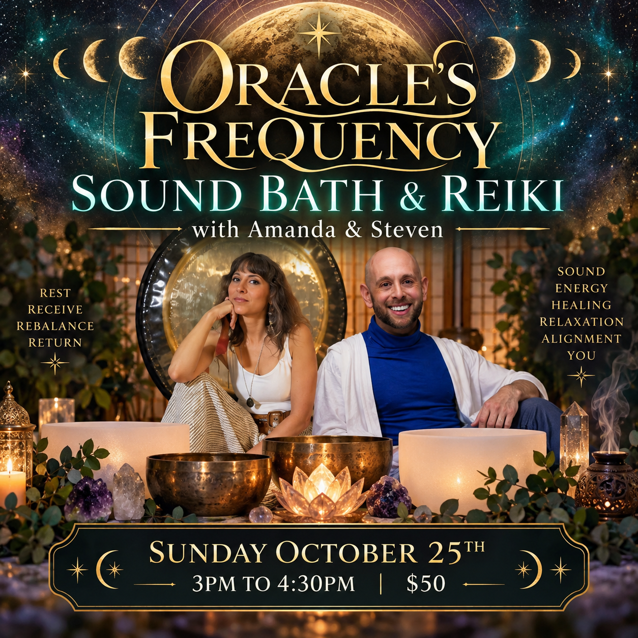 Oracle's Frequency Soundbath & Reiki