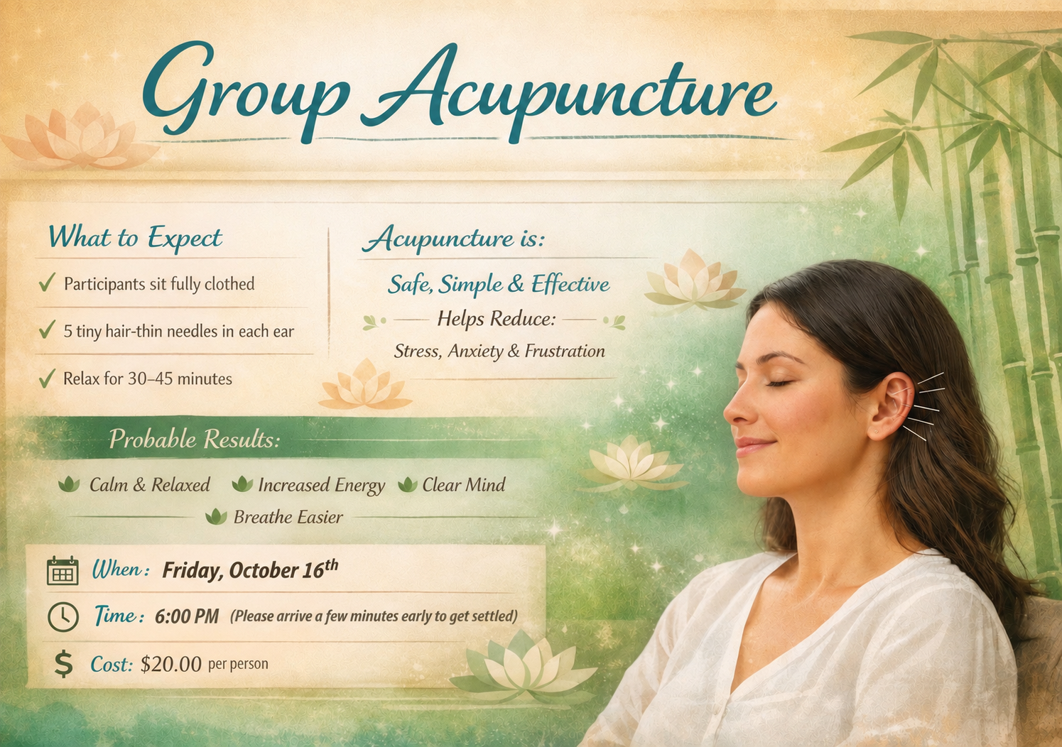 Group Acupuncture