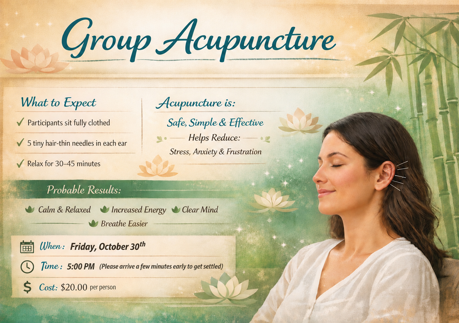 Group Acupuncture
