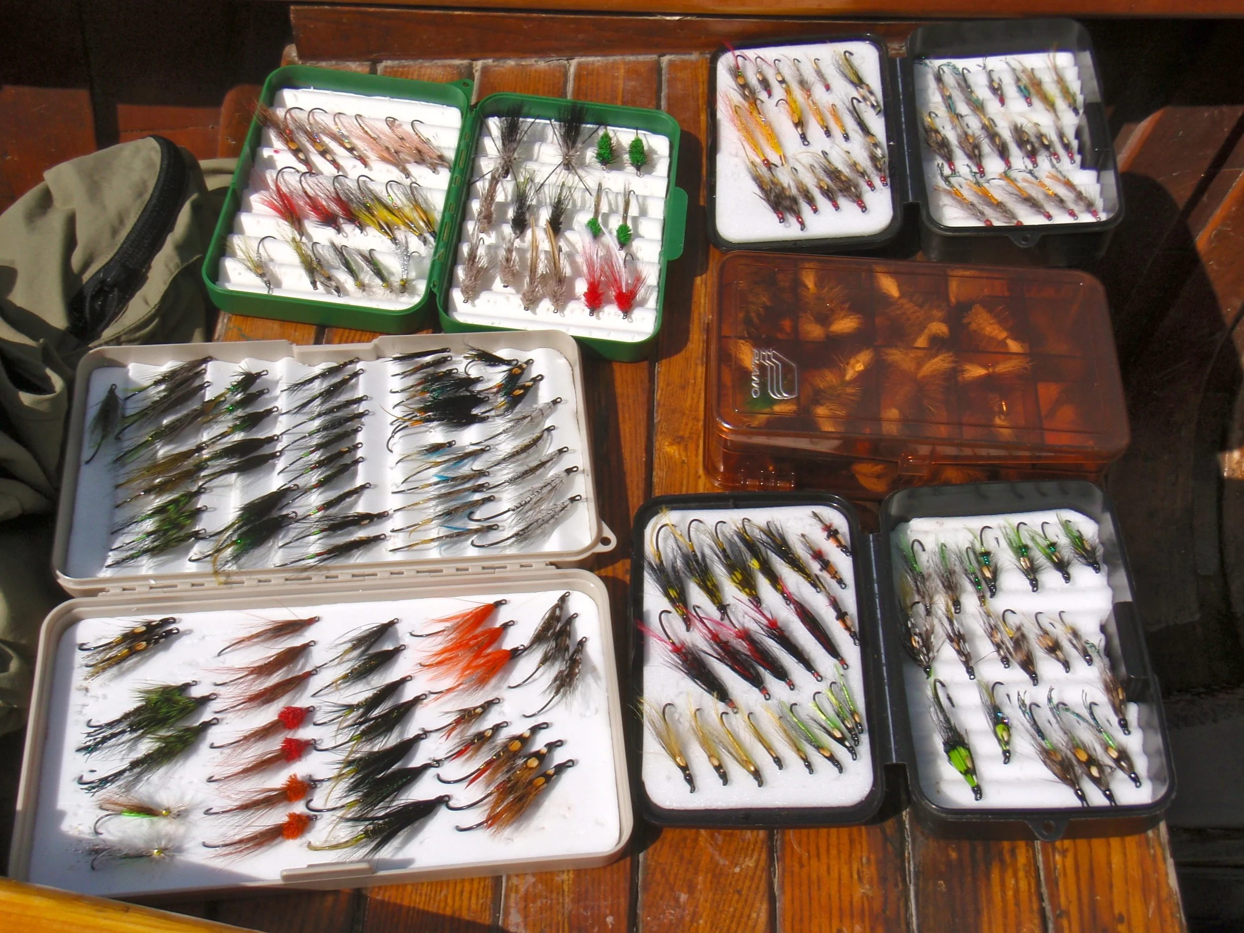 So many choices, a nice June collection of fly's
