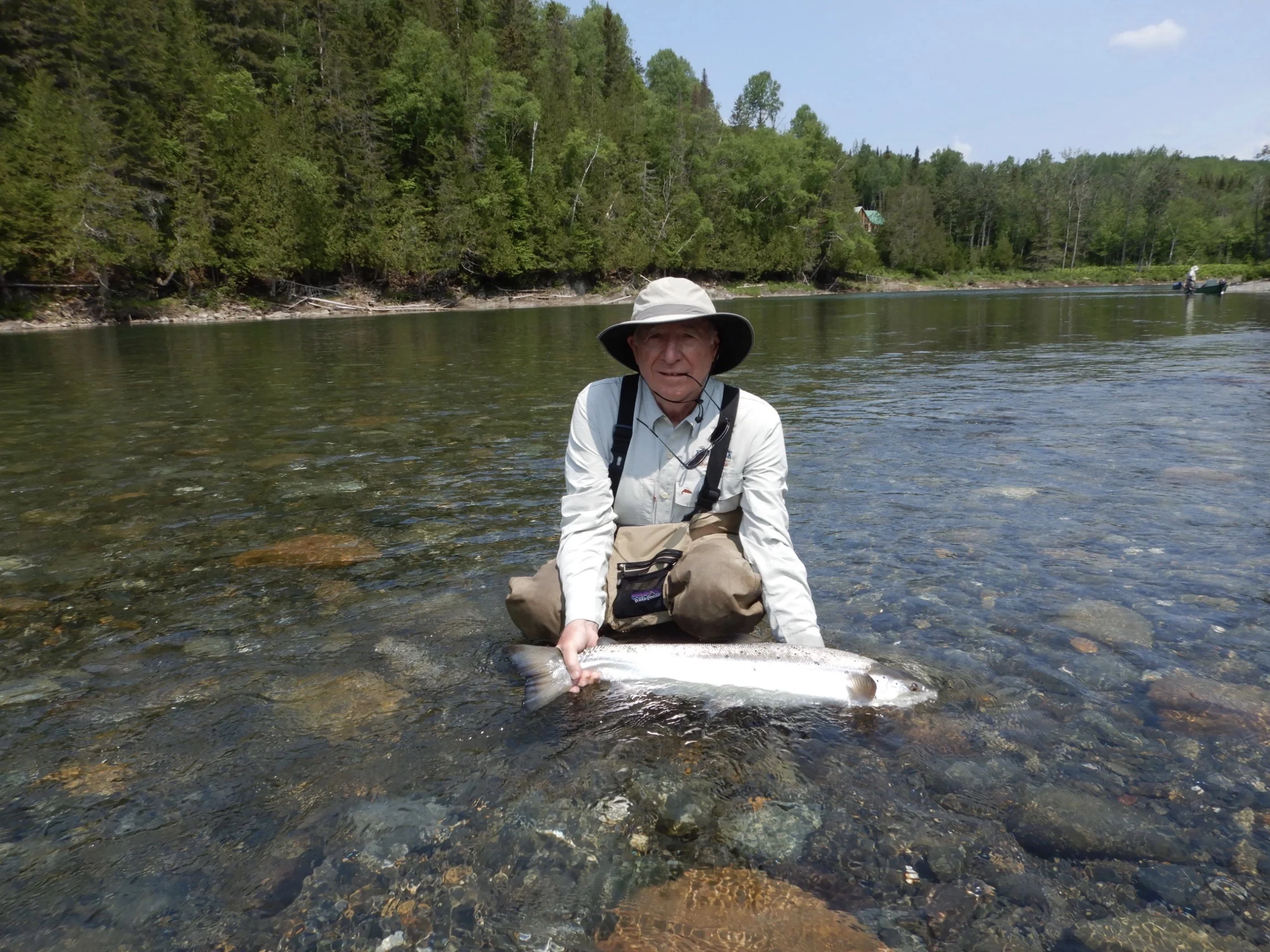 Congrats on a beautiful salmon landed Graham Scott!
