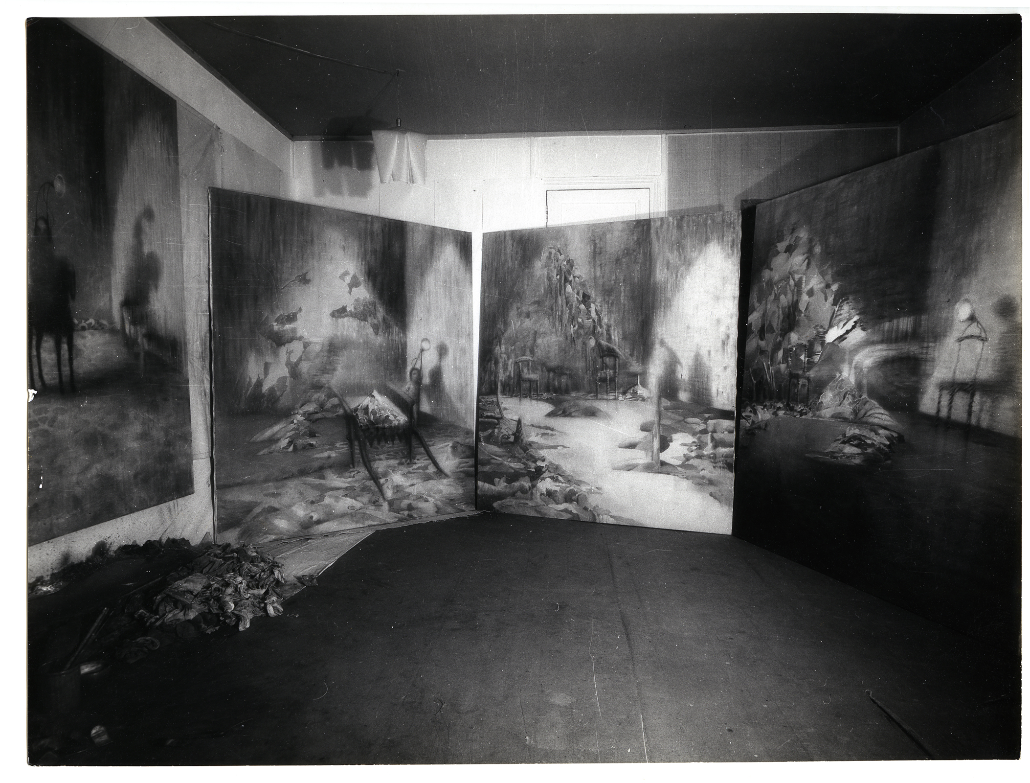 The Four Mountains in Paris Studio (1961)