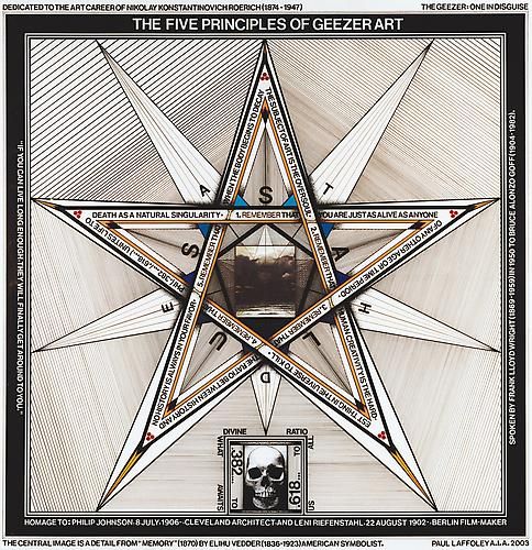 THE FIVE PRINCIPLES of GEEZER ART (2003)