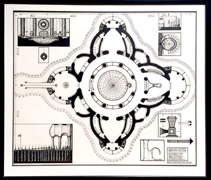 GAUDI HOTEL: FIRST LEVEL PLAN (2003)