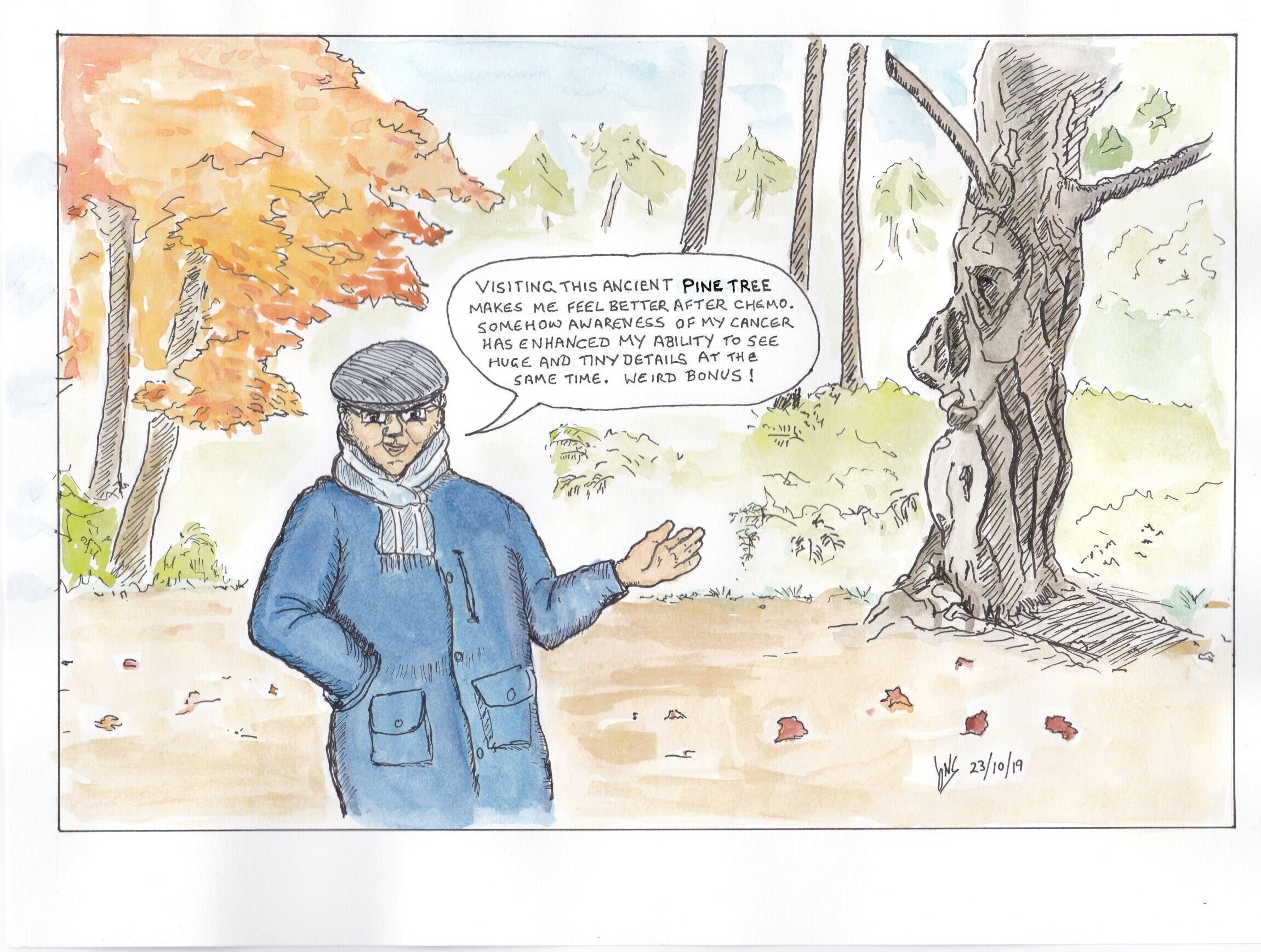 No.10 Visiting the Pine Tree.
