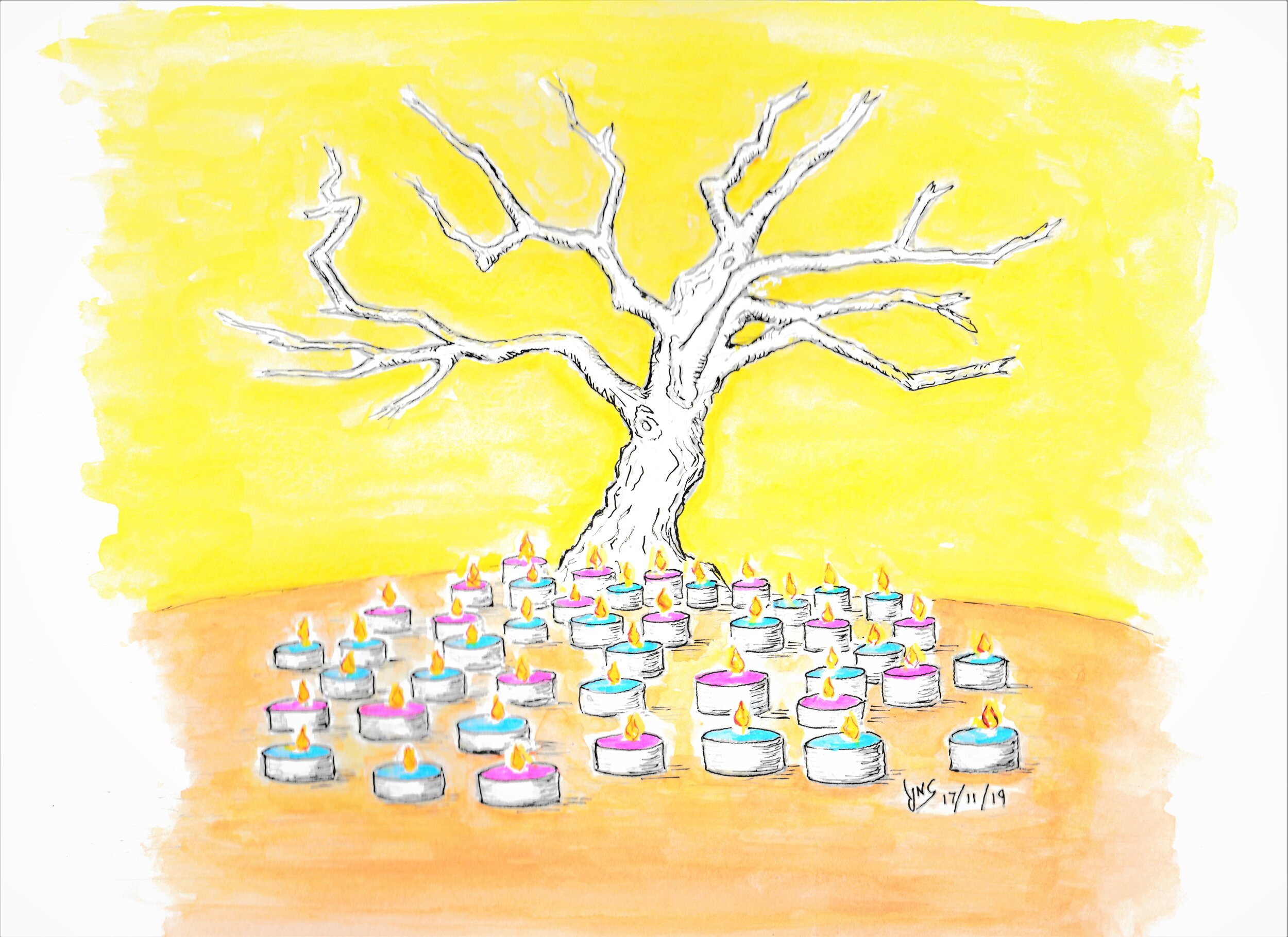 No.14 Dream of Hope. Dream following the first dose of chemotherapy
