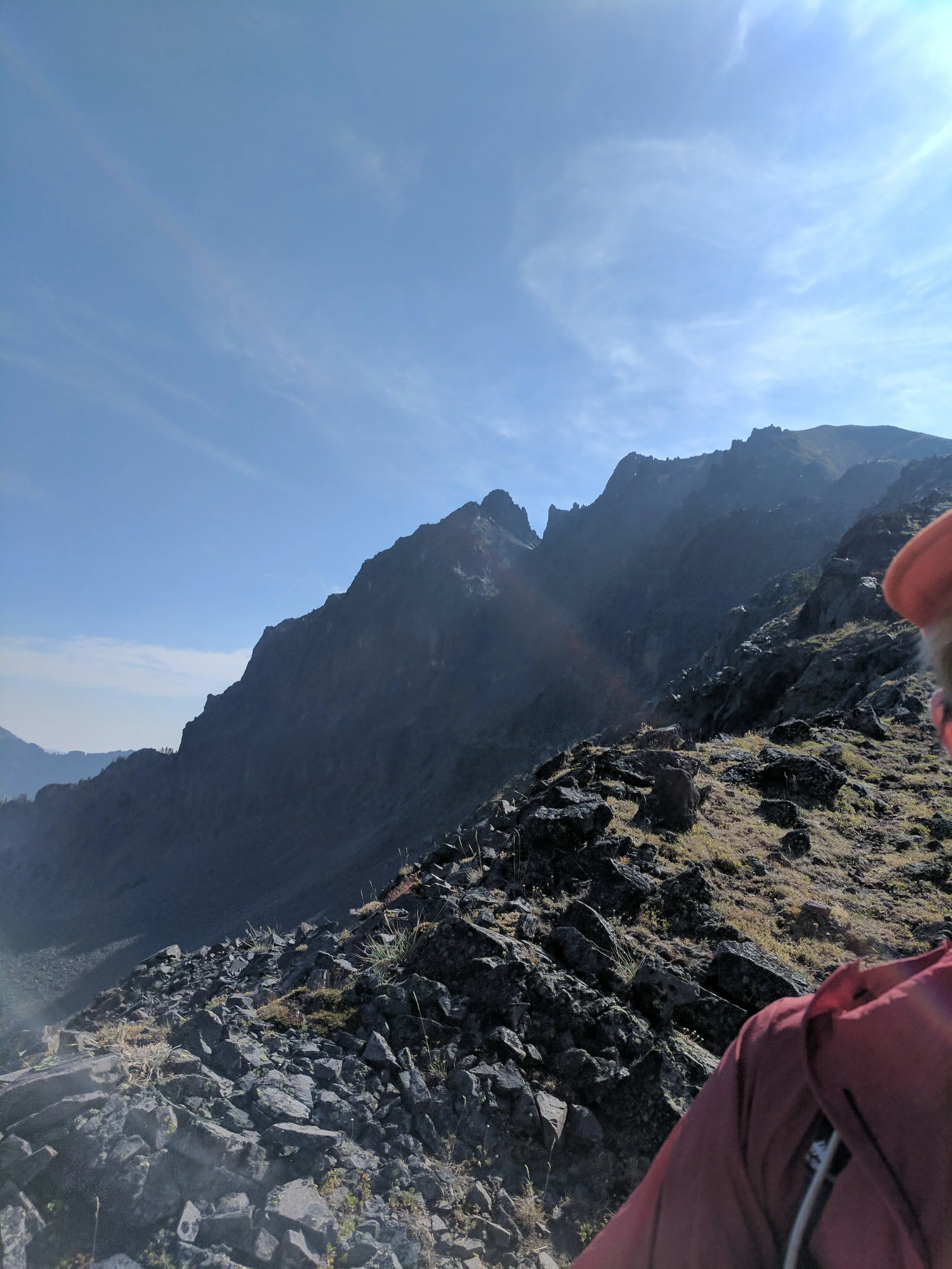 The notch, slightly visible on point 10,201