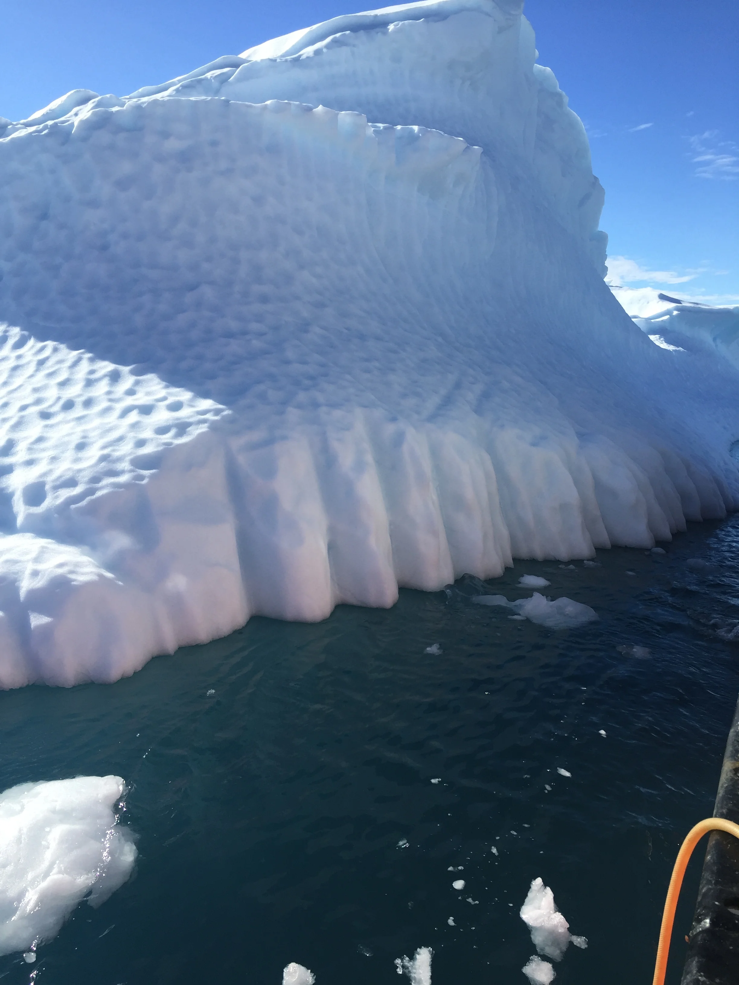  Melt features, Sermilik Fjord, 2017 
