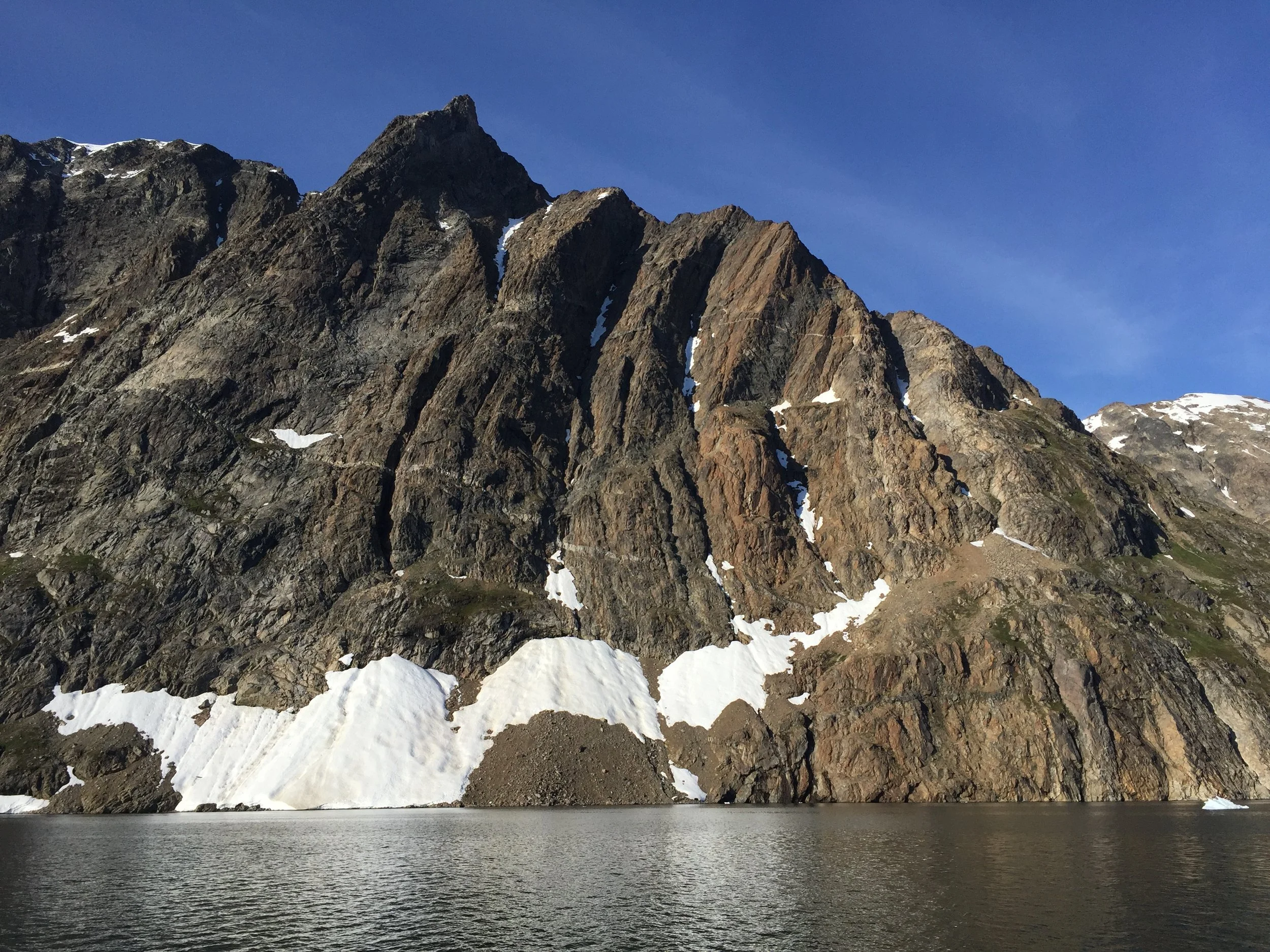  Mountains near Sermilik Fjord, SE Greenland 
