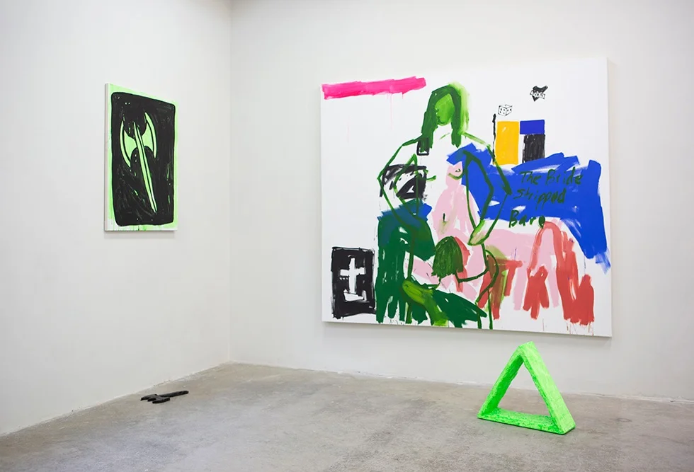 (left) Lesbian Separatism (right) The Bride Stripped Bare